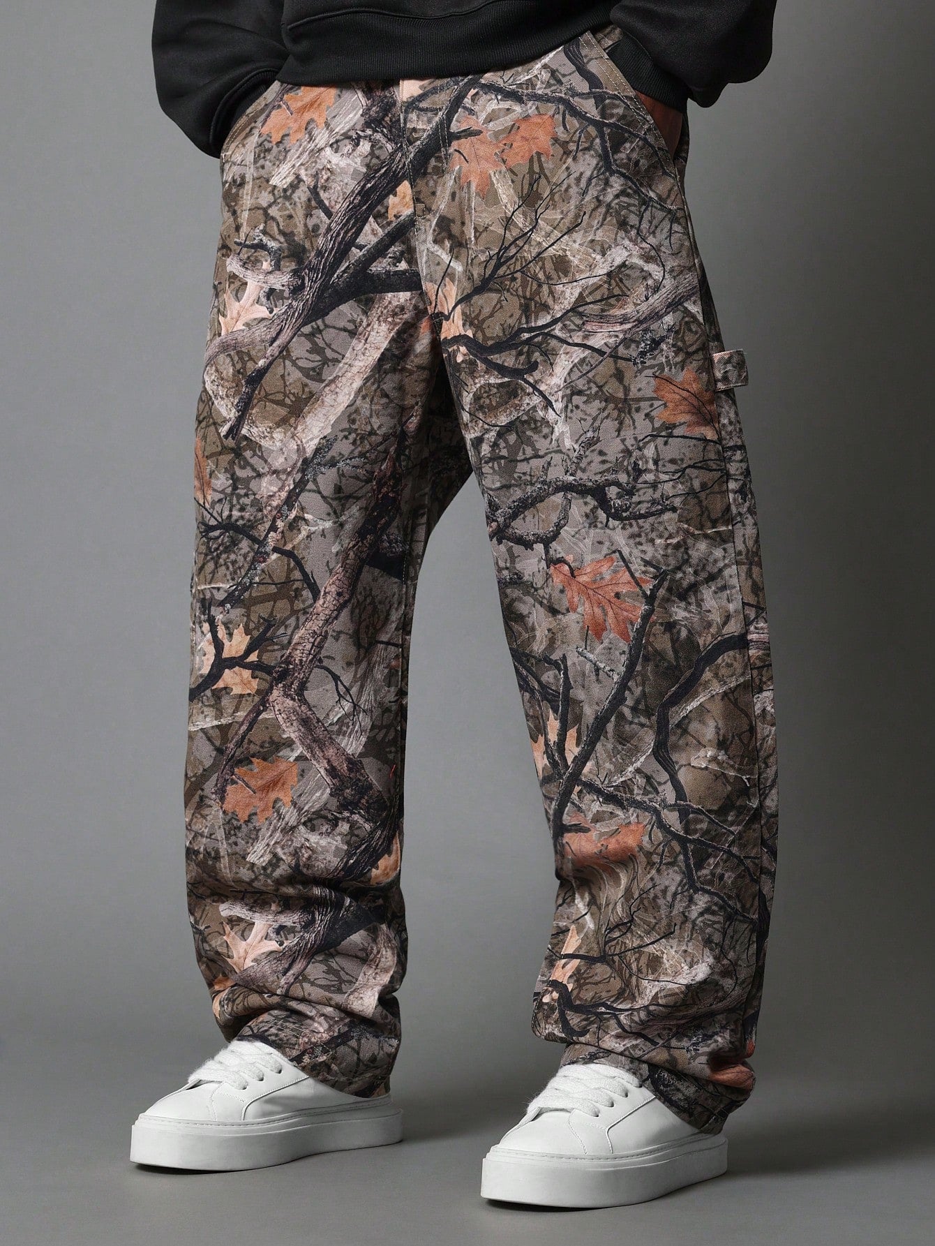 Skater Fit All Over Printed Carpenter Pant