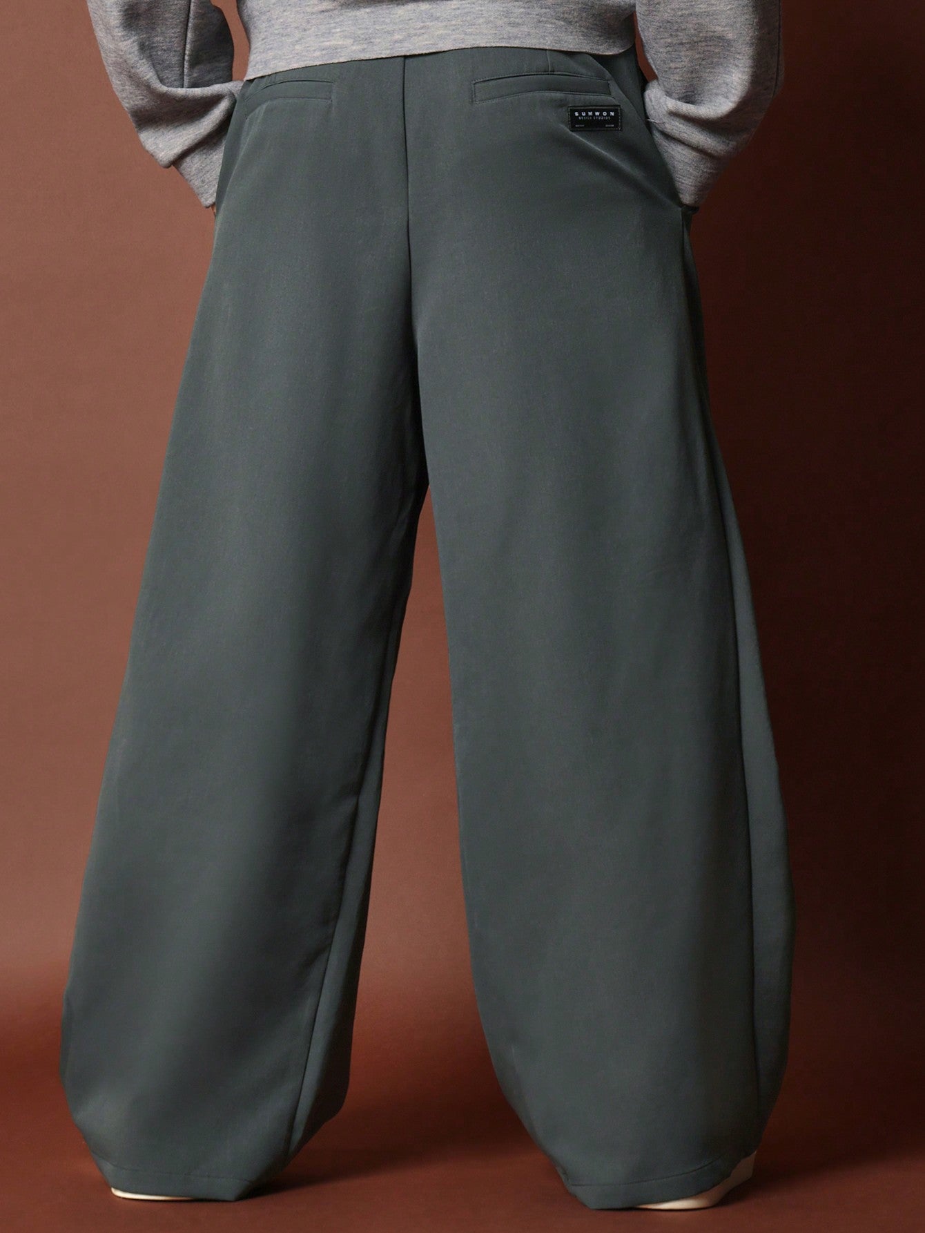 Tailoring Wide Leg Trouser With Pleats