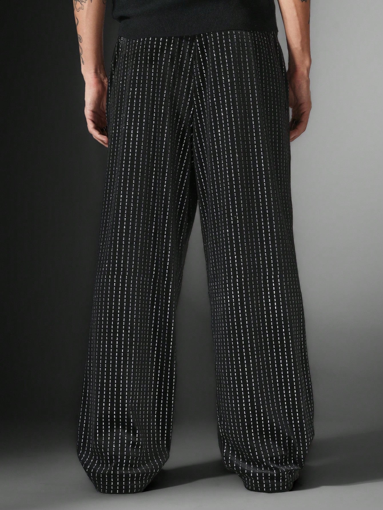 Loose Fit Lurex Pant