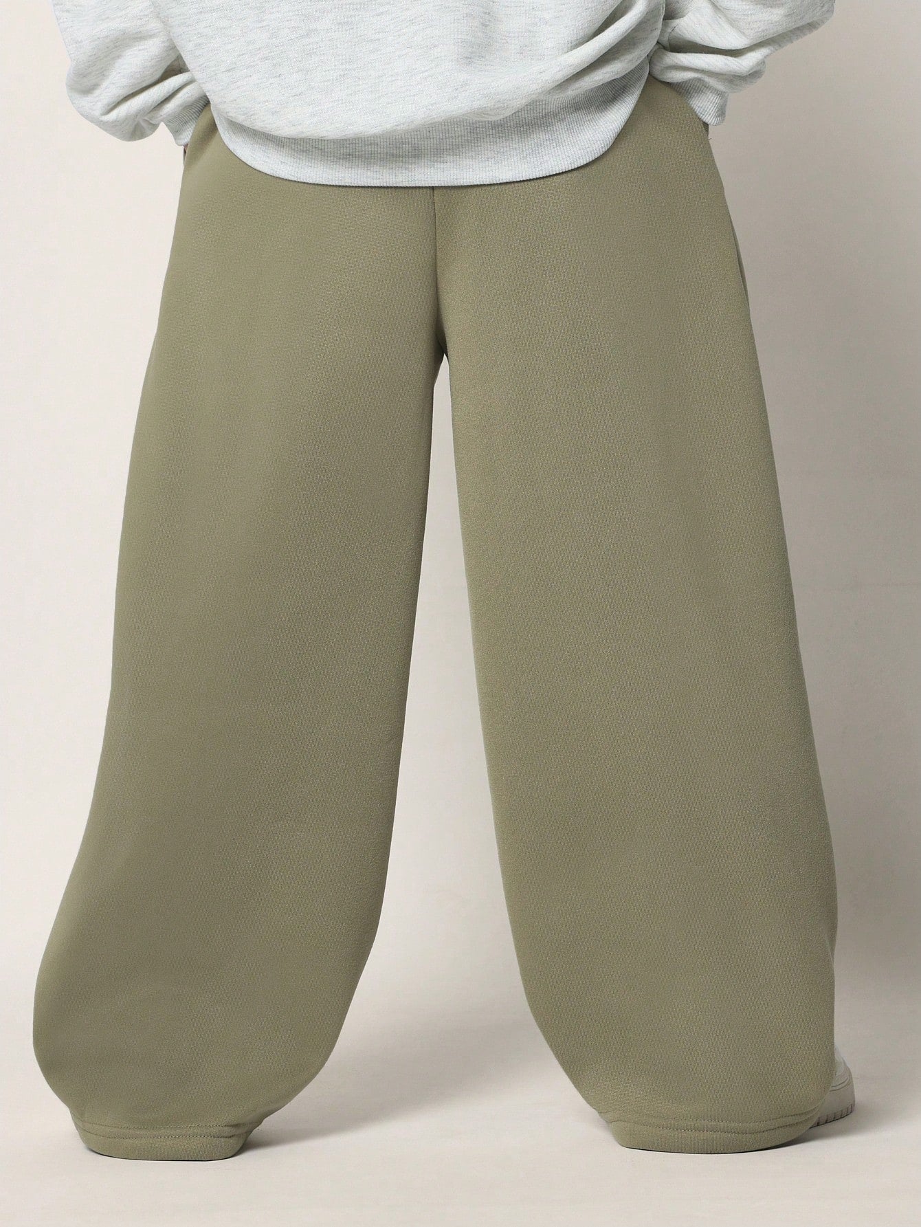 Tween Boys Comfy Wide Leg Drop Crotch Sweatpants