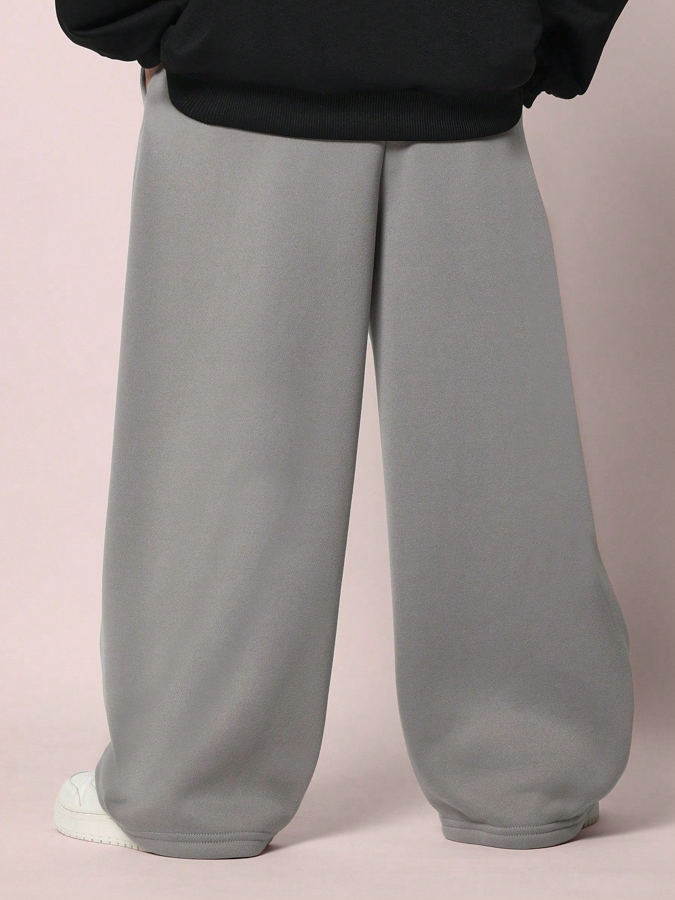 Tween Boys Comfy Wide Leg Drop Crotch Sweatpants