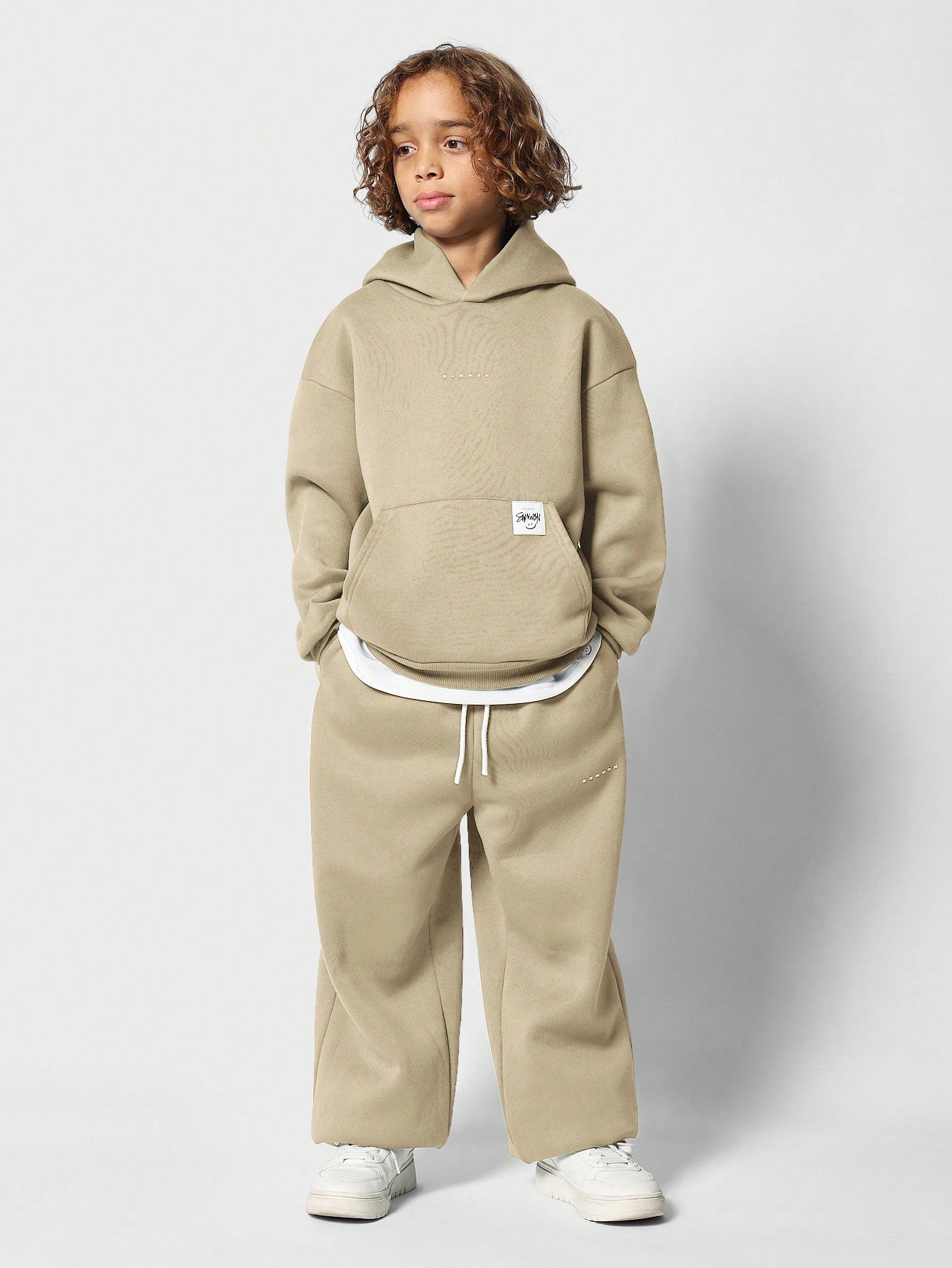 Tween Boys Overhead Hoodie And Joggers 2 Piece Set