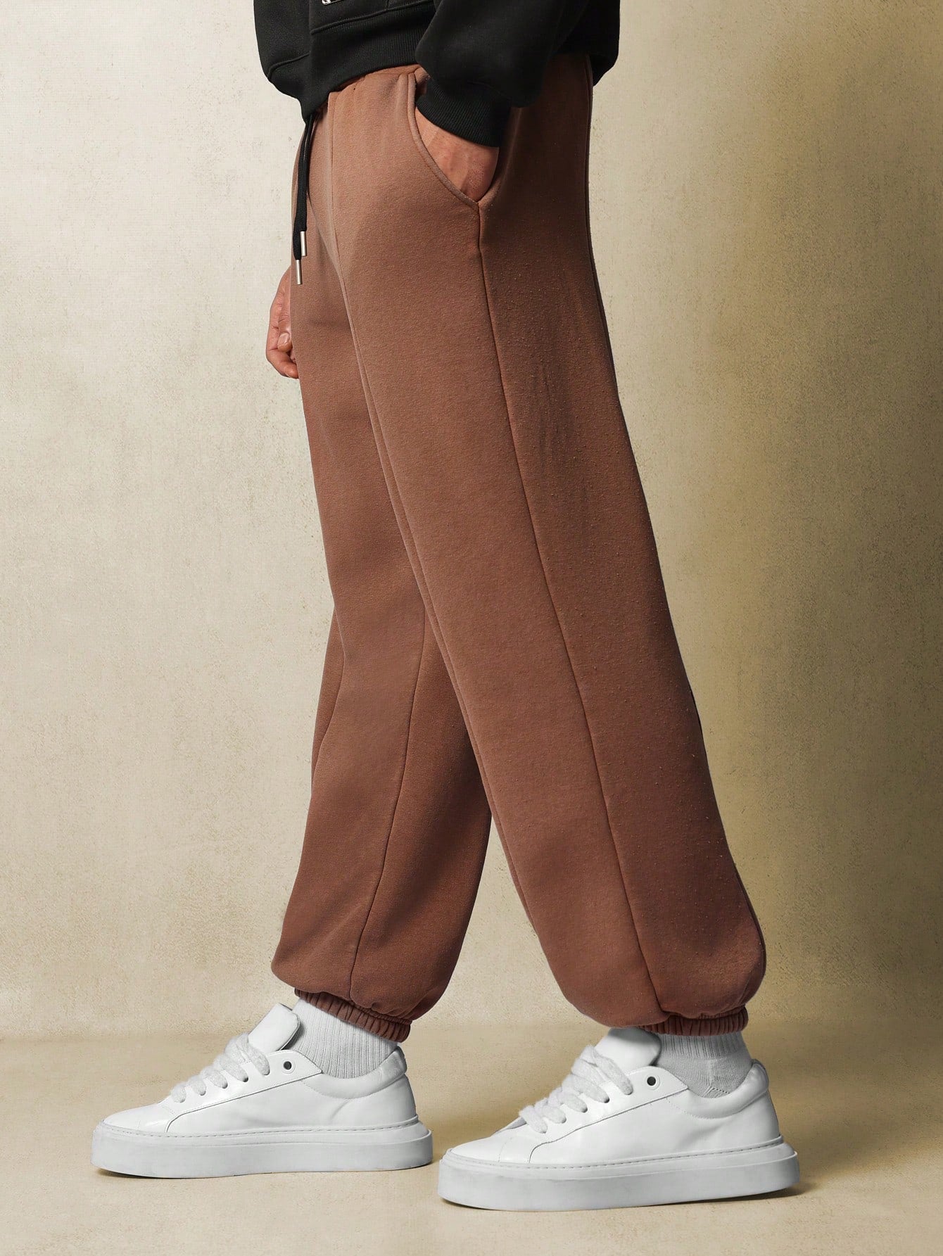 Straight Fit Jogger With Drawcord