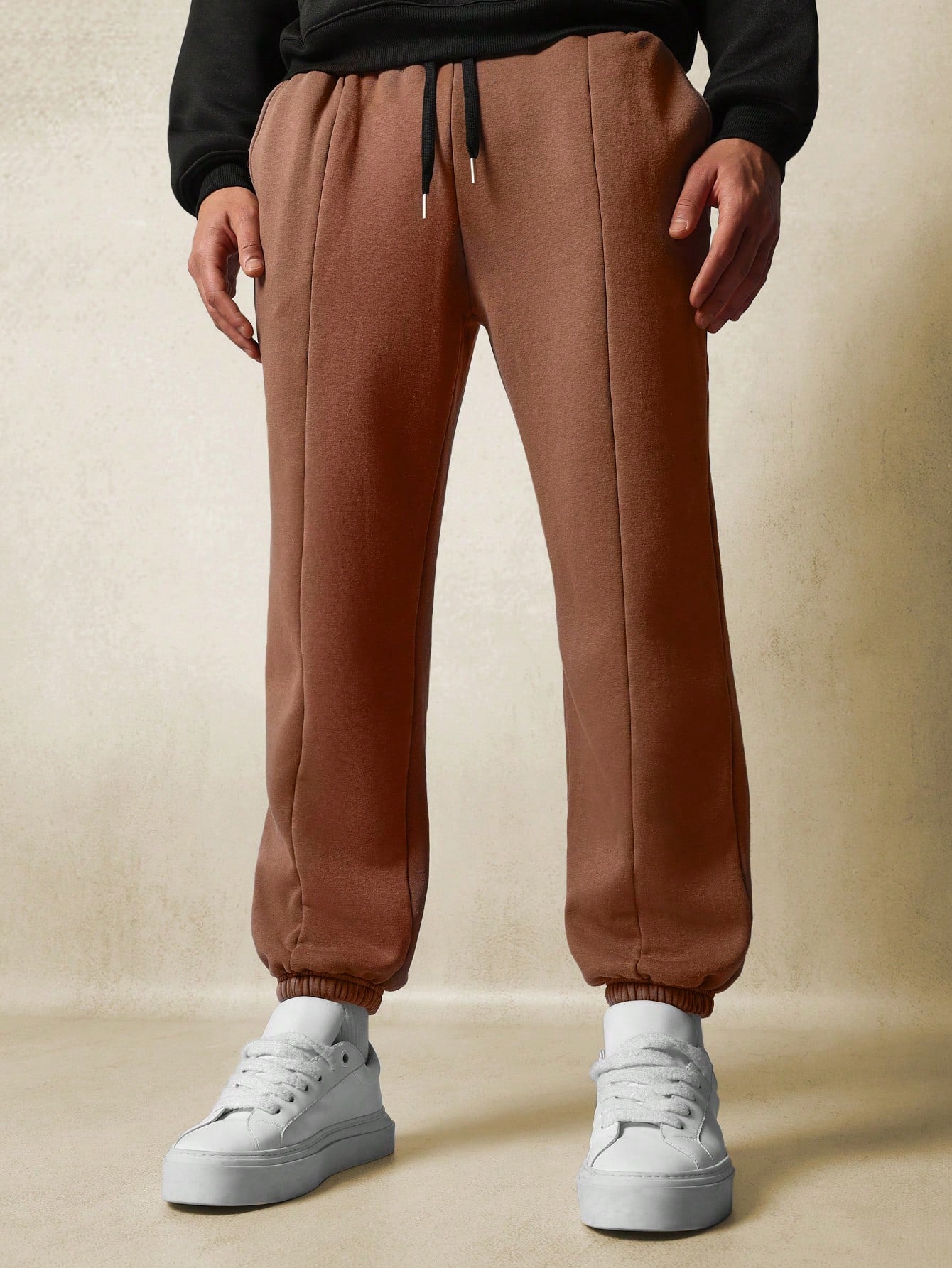 Straight Fit Jogger With Drawcord