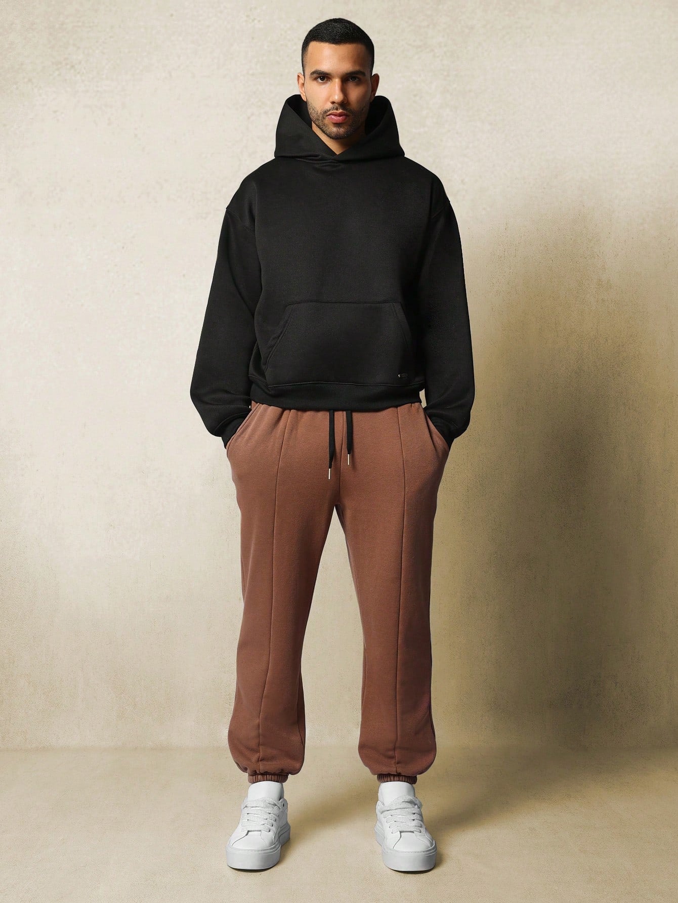 Straight Fit Jogger With Drawcord