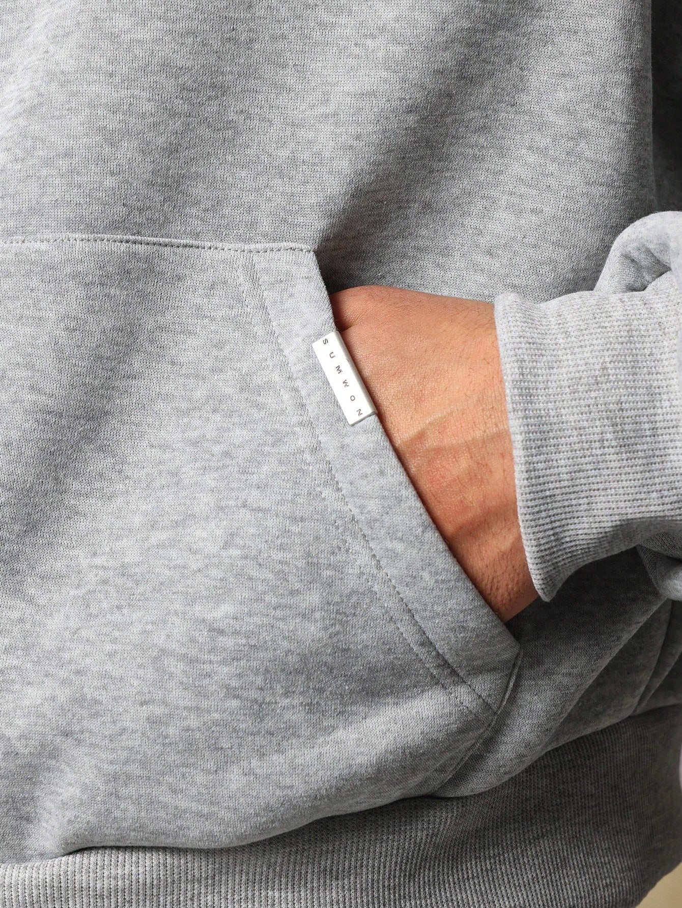 Crop Fit Zip-Up Funnel Neck Sweatshirt