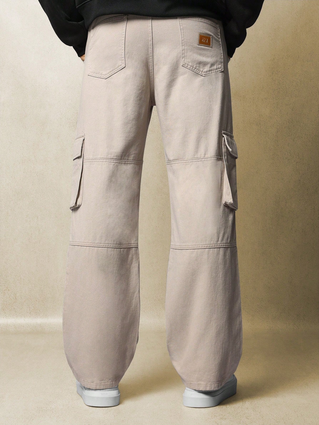 Straight Fit Twill Cargo Pant