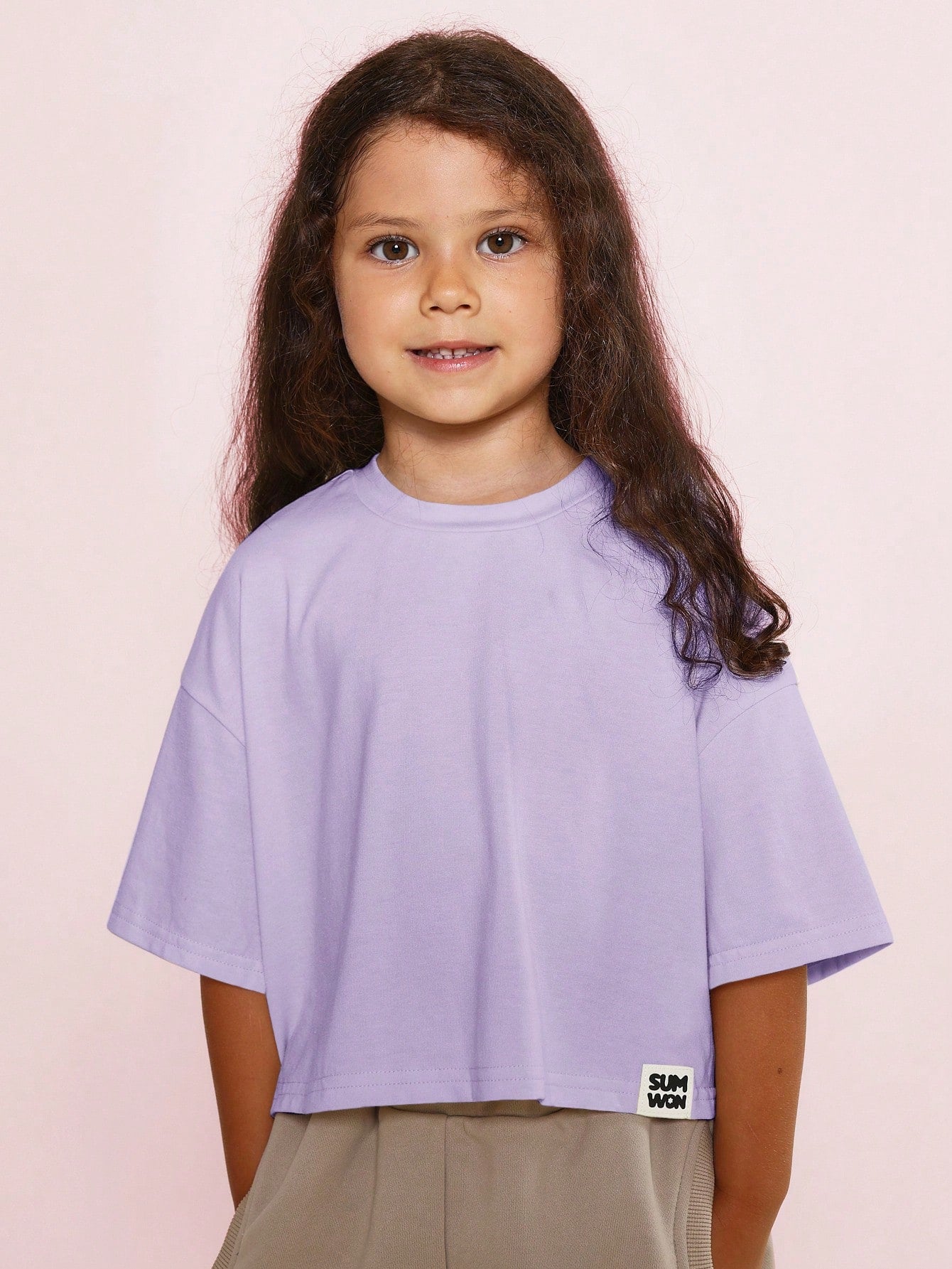 Young Girls Everyday Boxy Fit T-Shirt With NYC Graphic Print