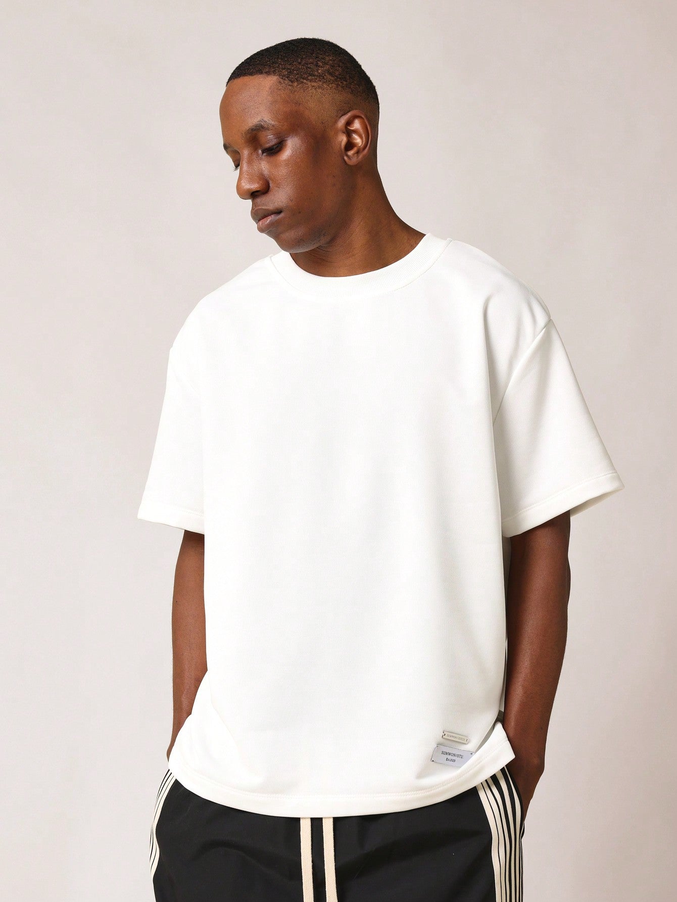 Regular Fit Short Sleeve Premium Heavyweight Essential Tee