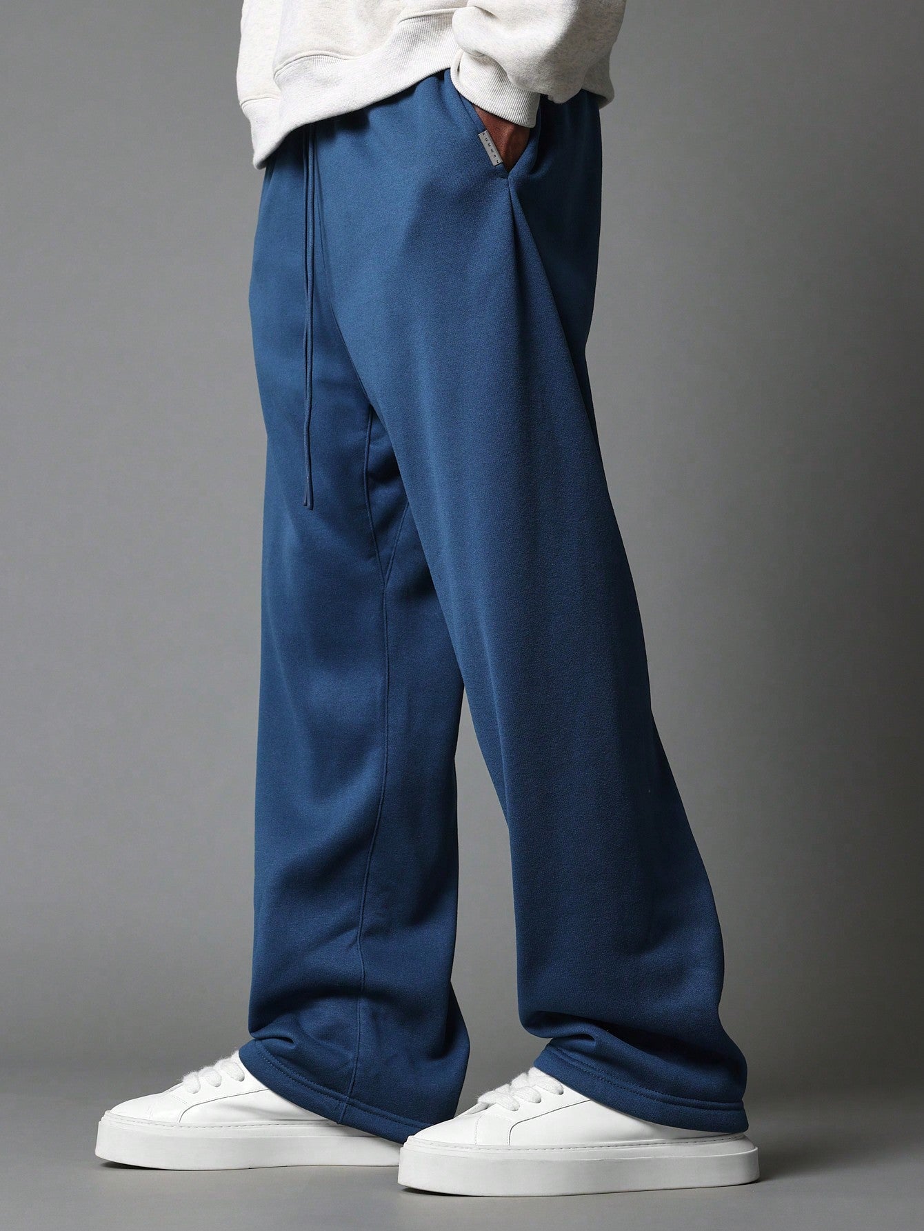 Straight Fit Essential Drop Crotch Jogger