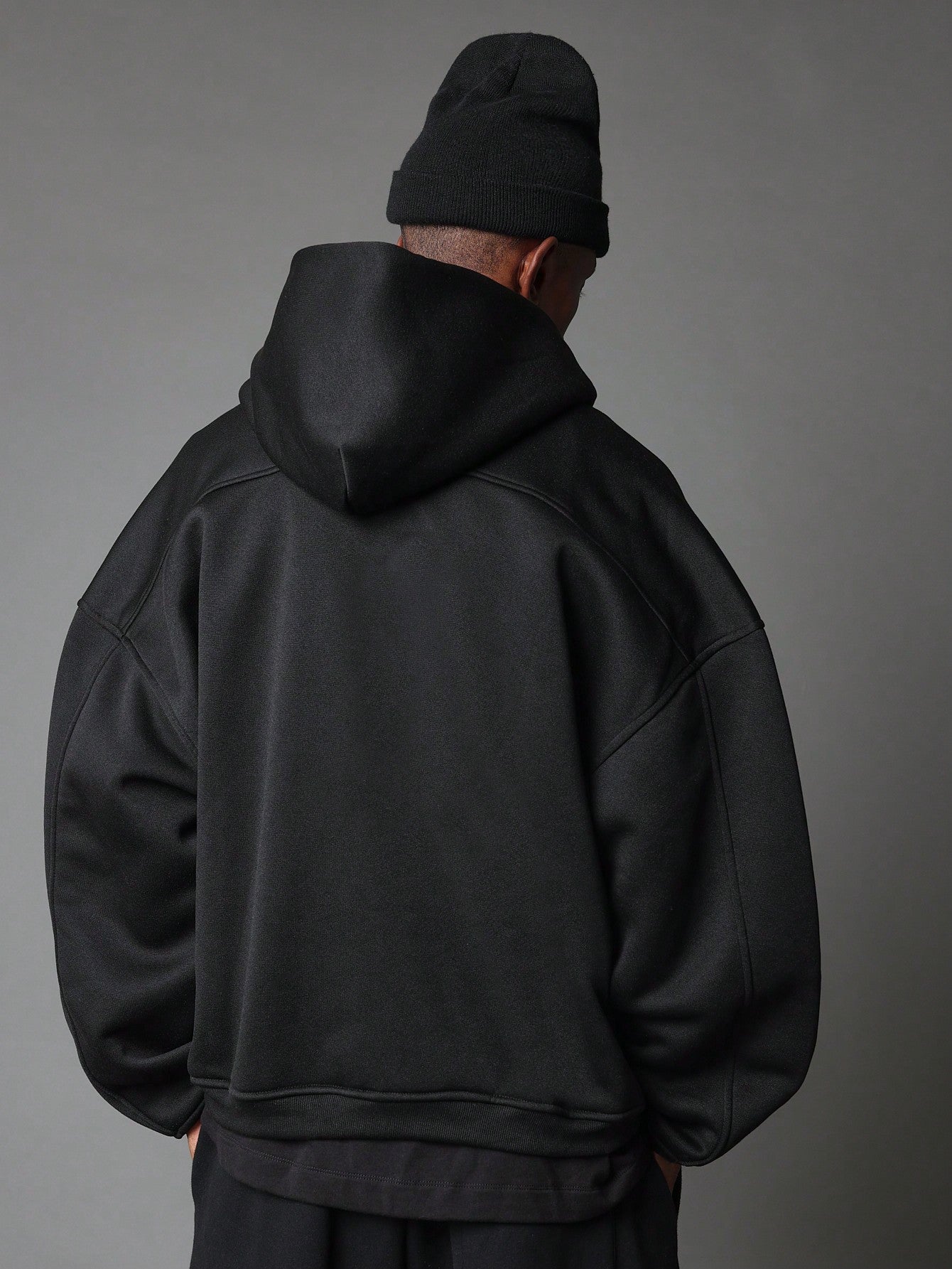 Regular Fit Essential Zip Through Hoodie