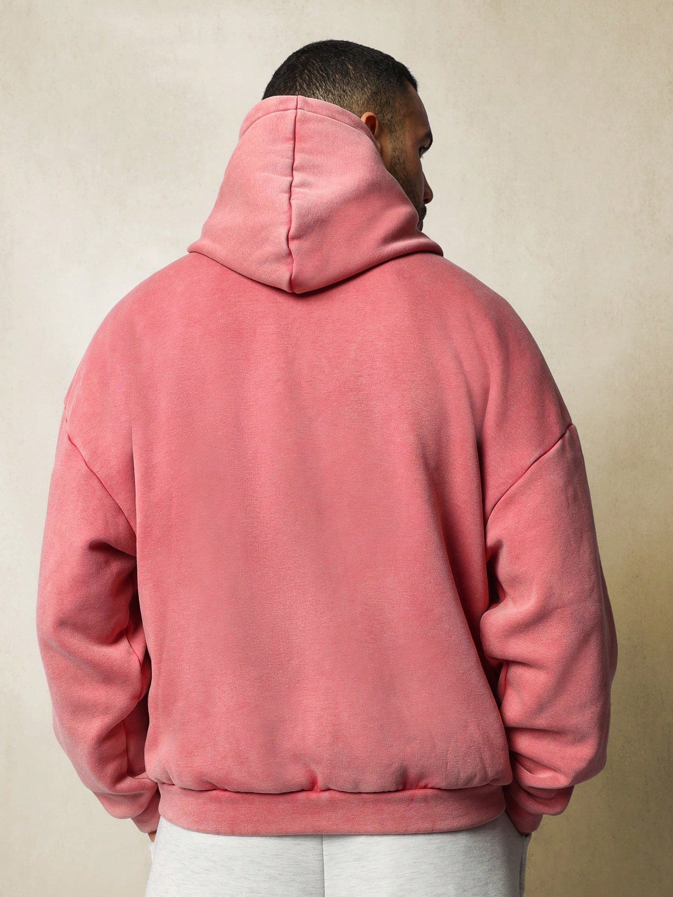 Regular Fit Washed Zip-Up Hoodie