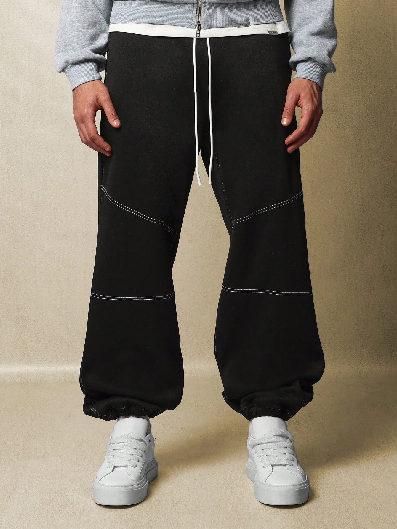 Loose Fit Baggy Parachute Sweatpants