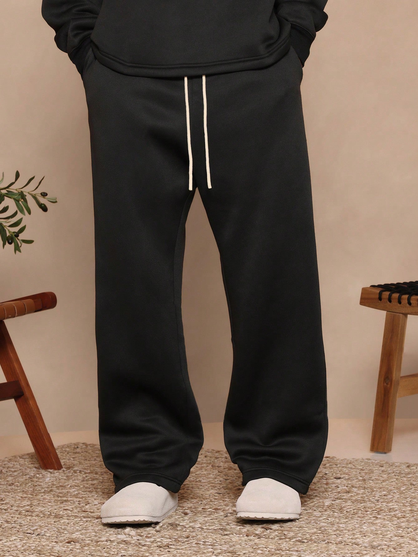 Drop Crotch Heavyweight Essential Jogger