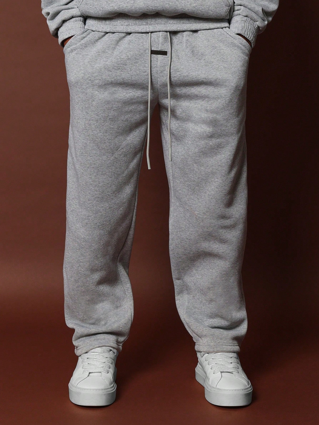 Regular Fit Overhead Essential Hoodie And Barrel Fit Jogger 2 Piece Set