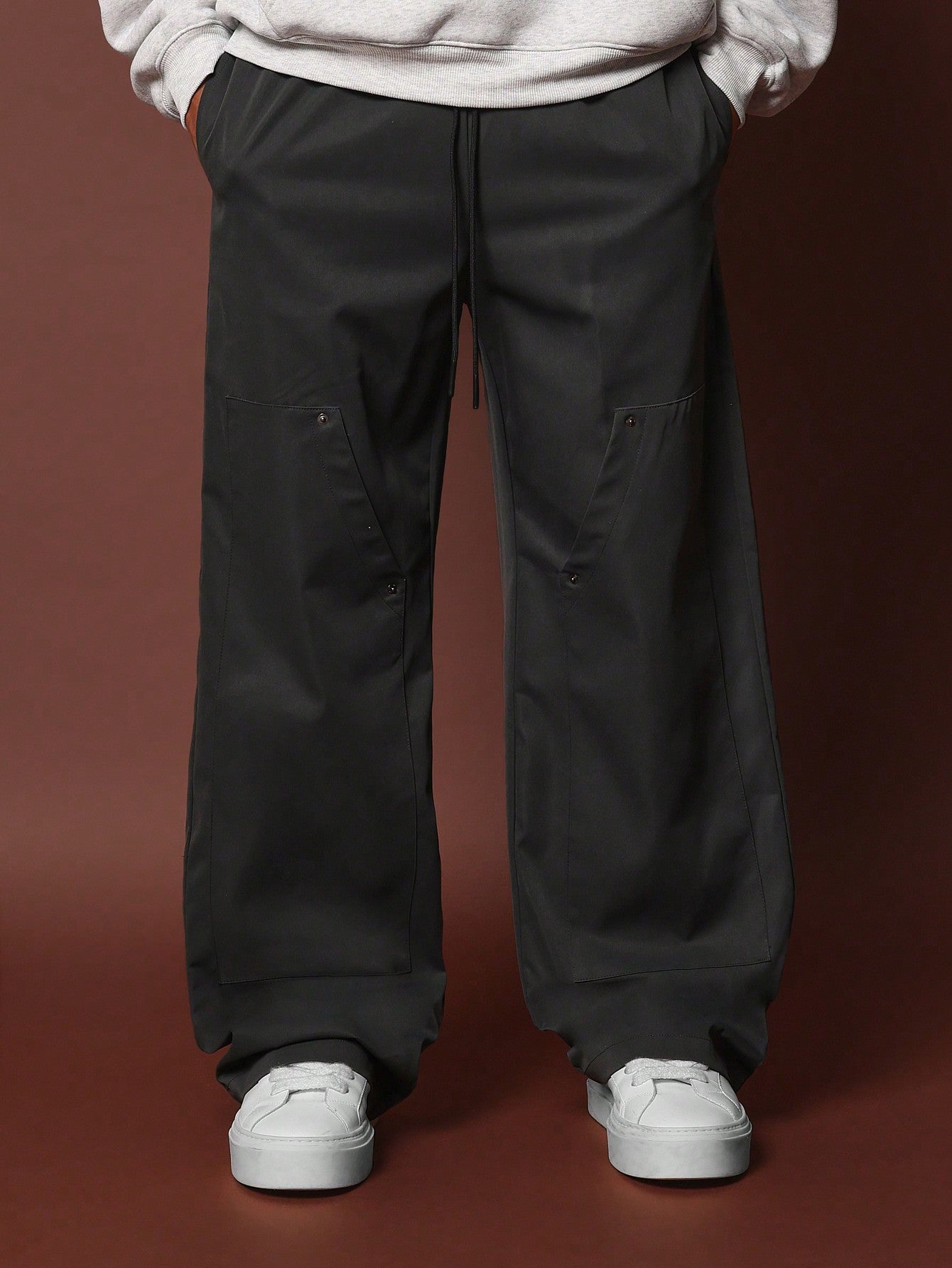 Wide Leg Nylon Pant