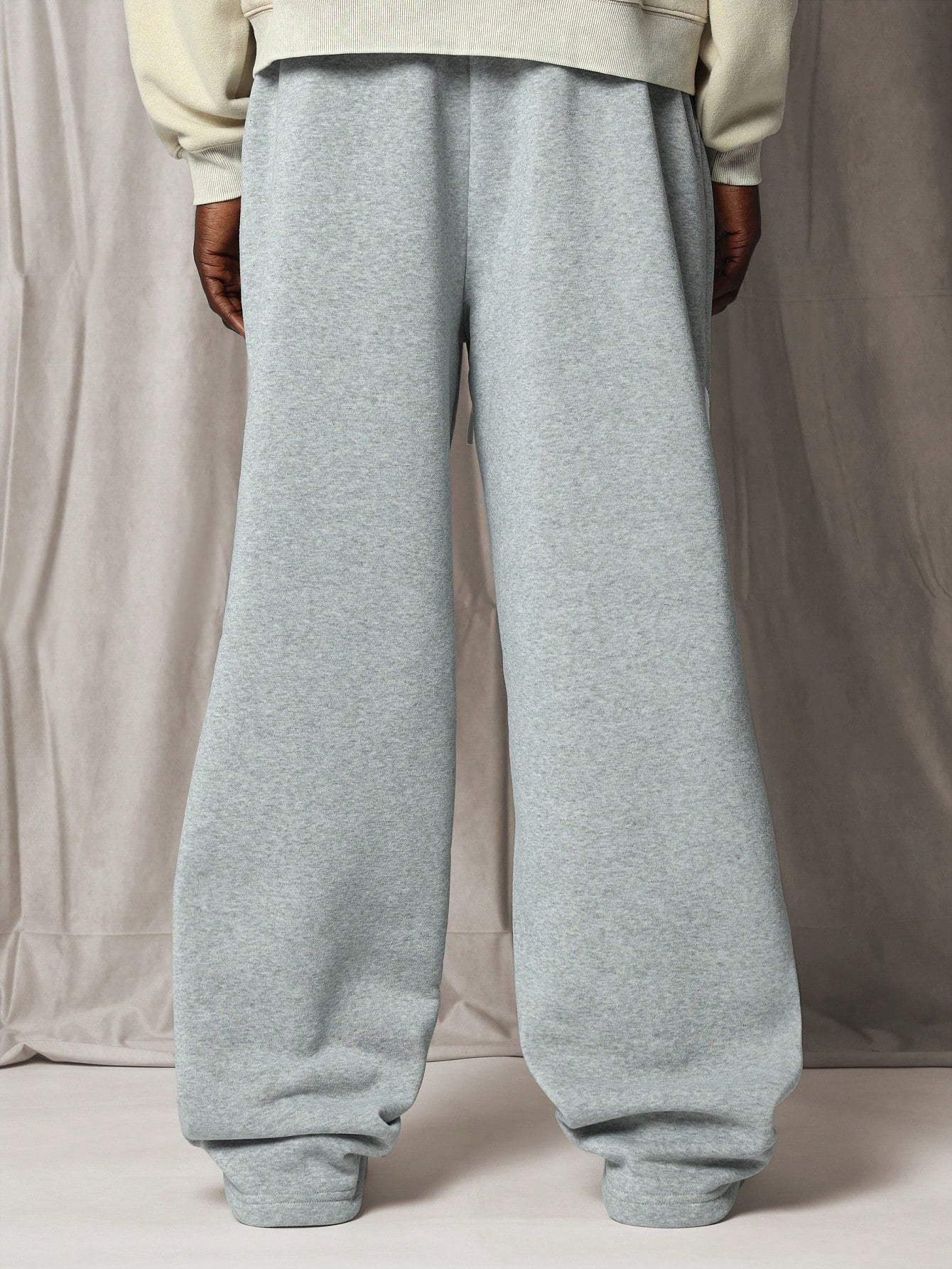 Loose Fit Stripe Panel Sweatpants