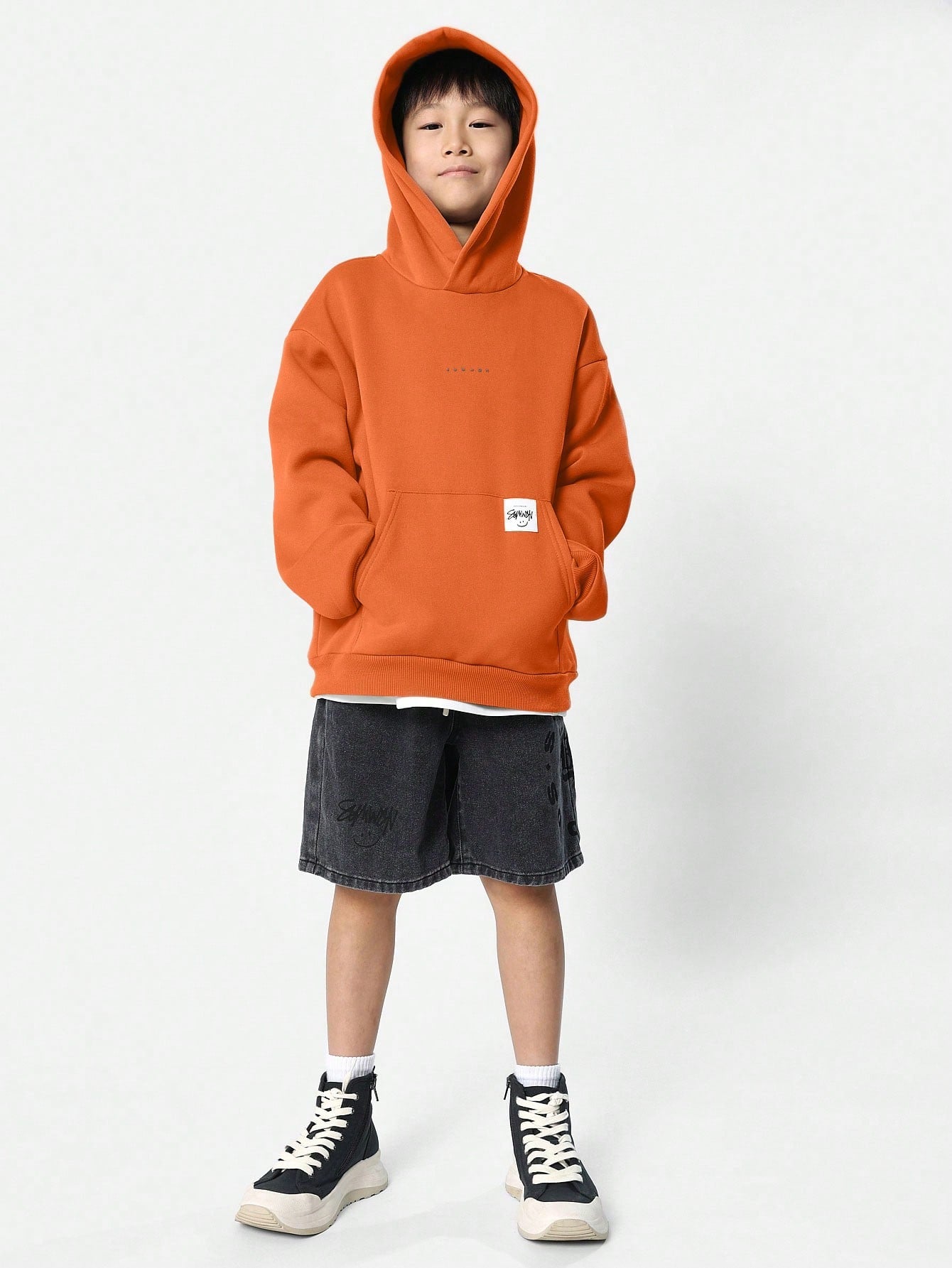 Tween Boys Overhead Essential Hoodie