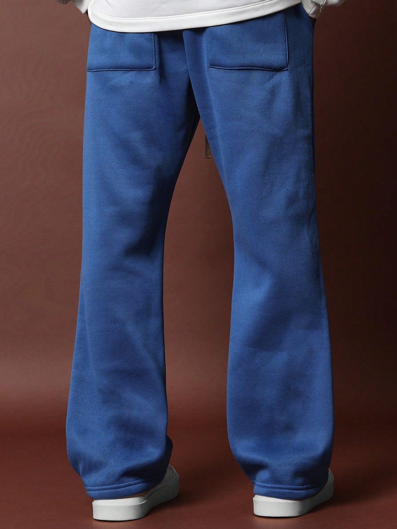 Flare Fit Sweatpants With Drawcords