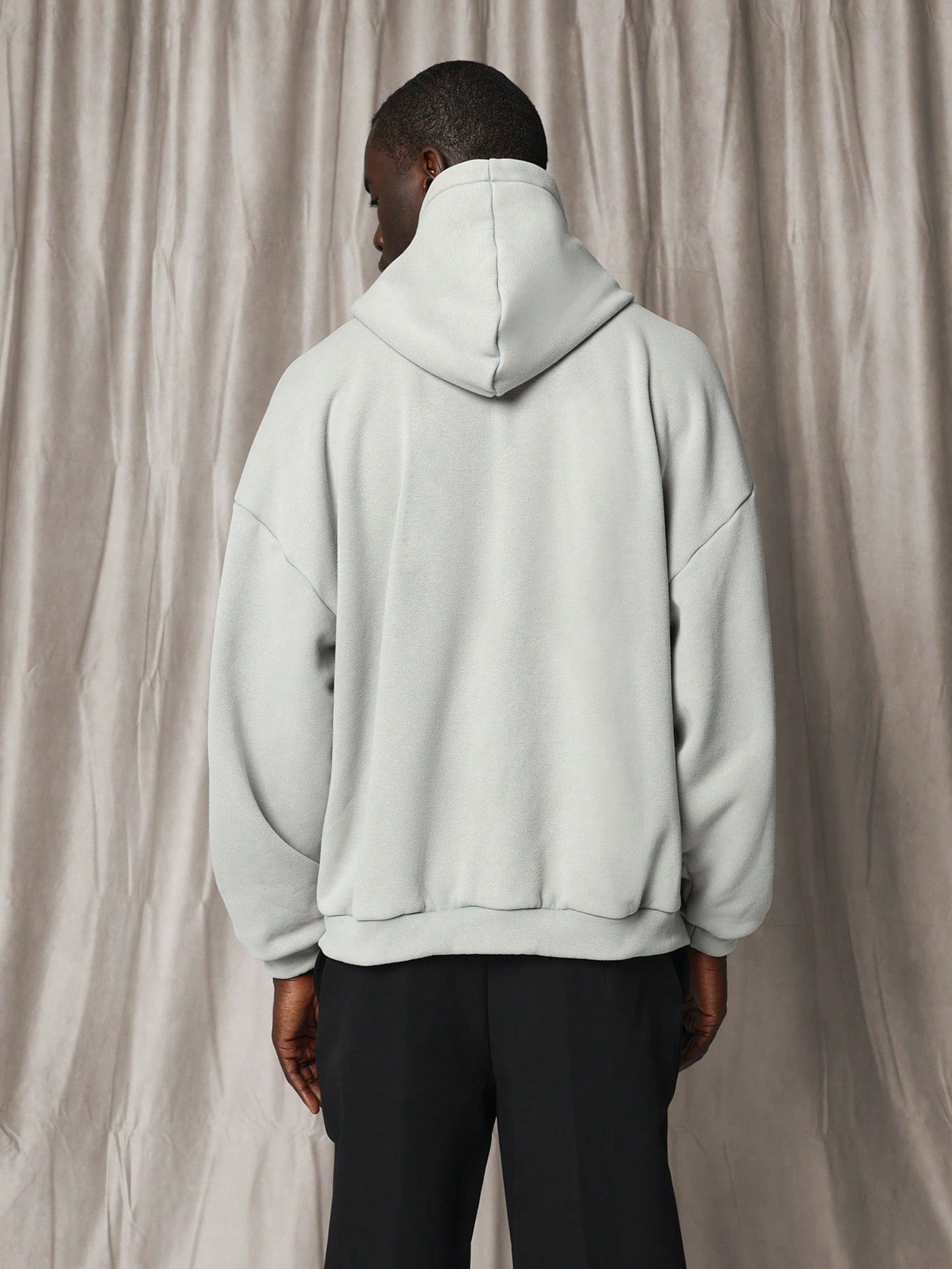 Regular Fit Washed Zip-Up Hoodie