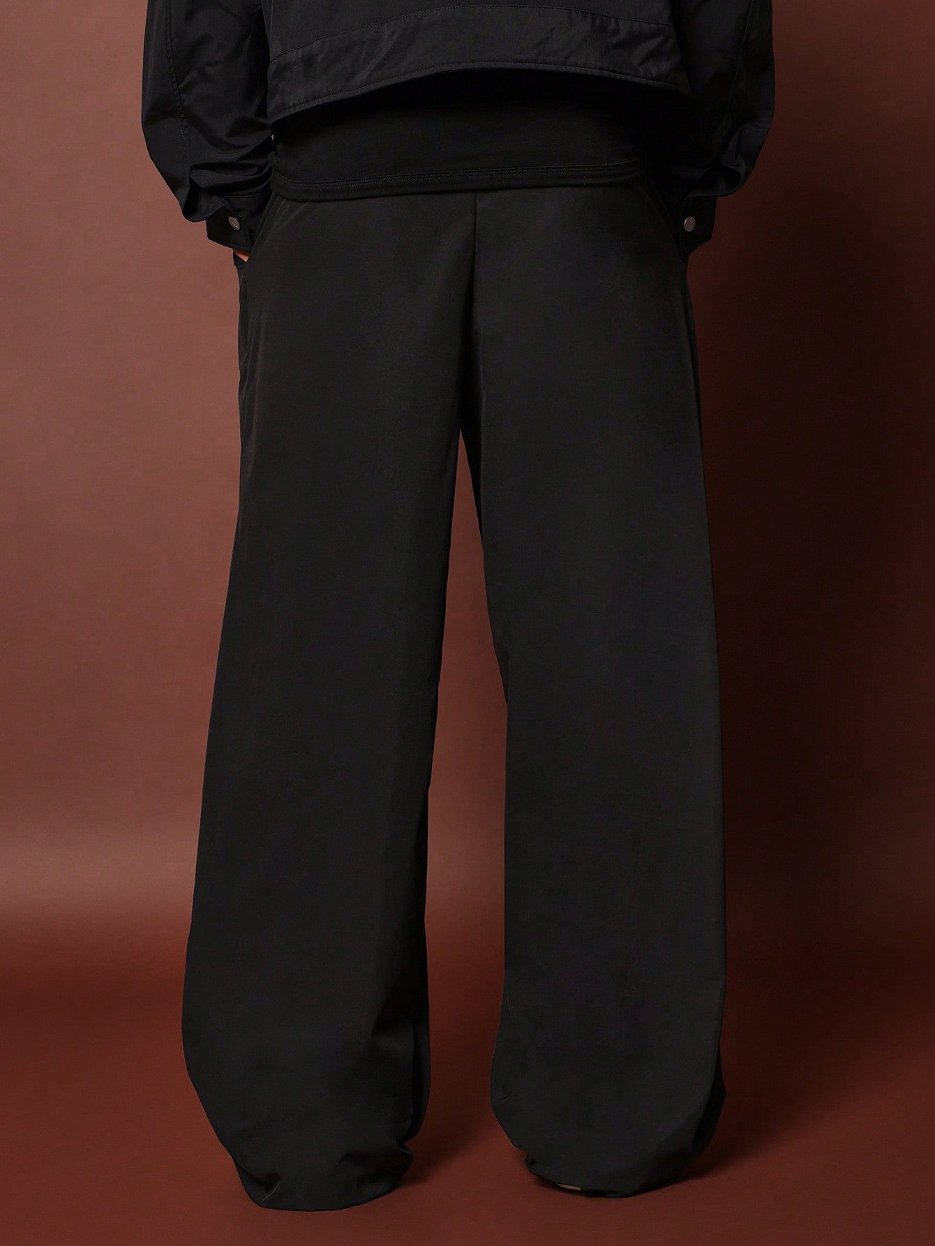 Wide Leg Pant With Pleats