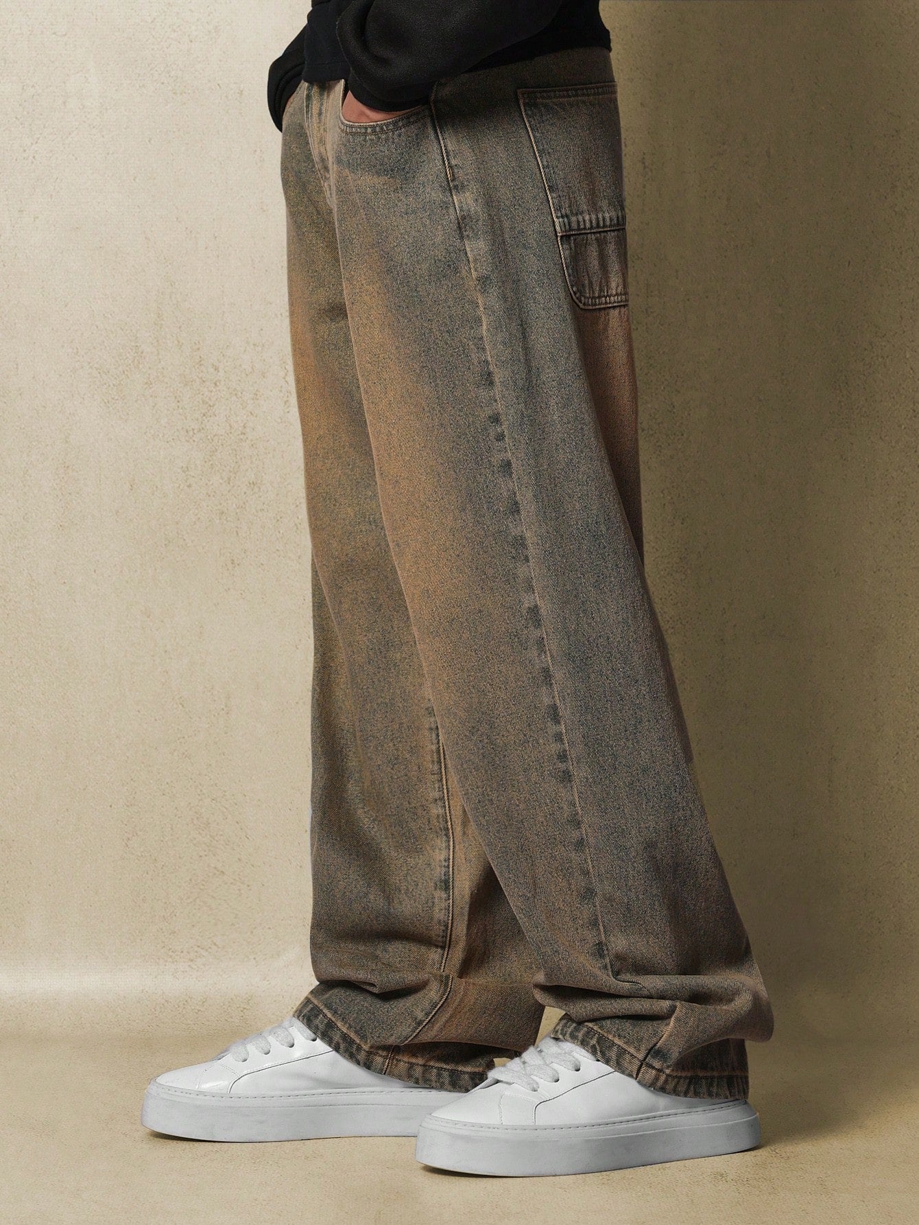 Skater Fit Washed Jean