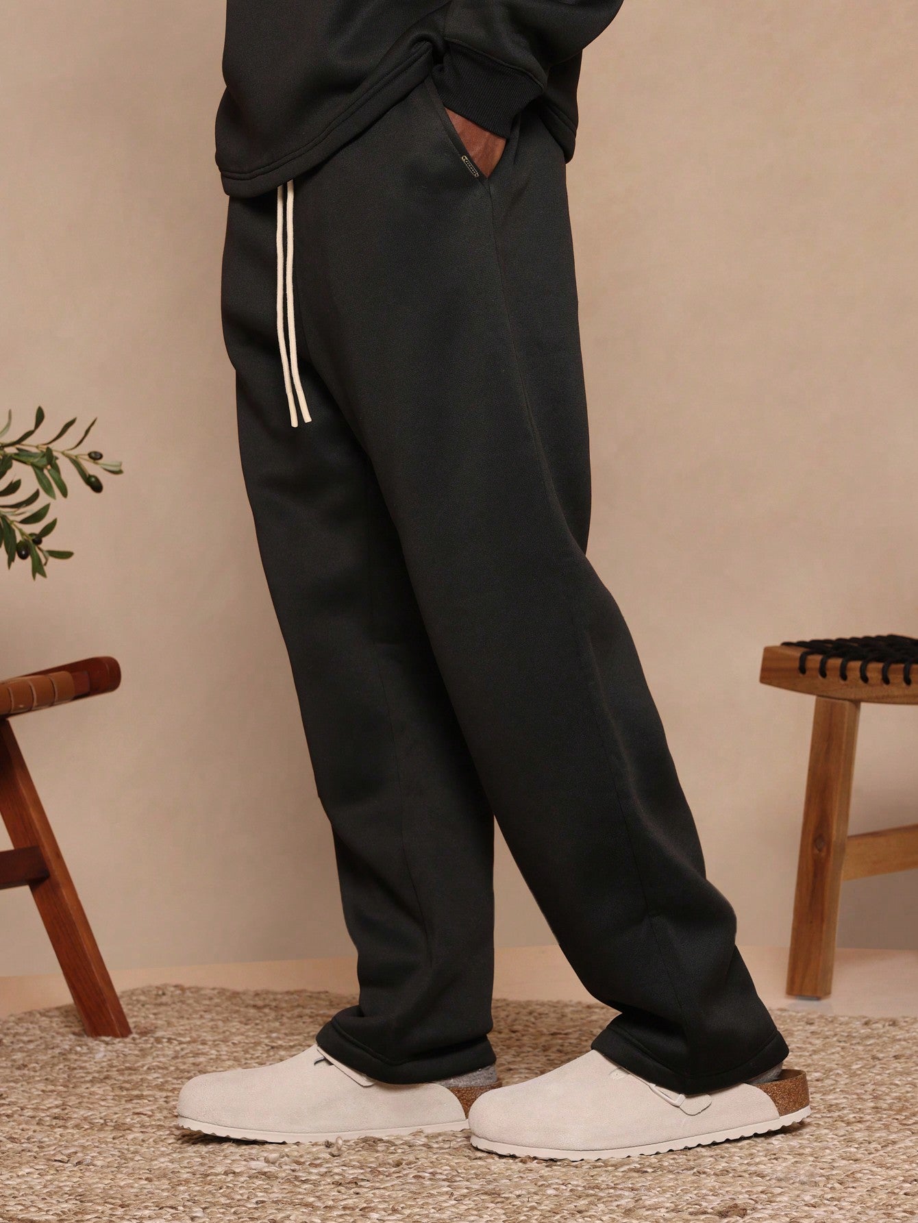 Drop Crotch Heavyweight Essential Jogger