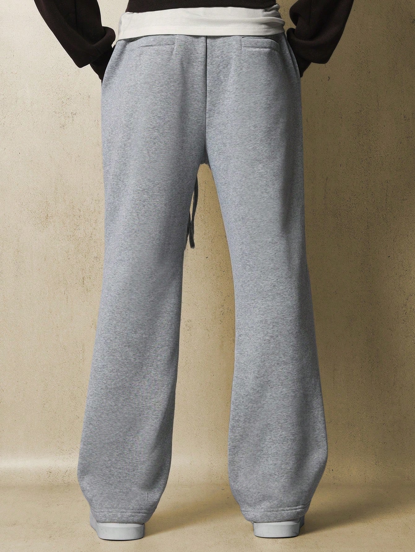 Flare Fit Sweatpants With Drawcords