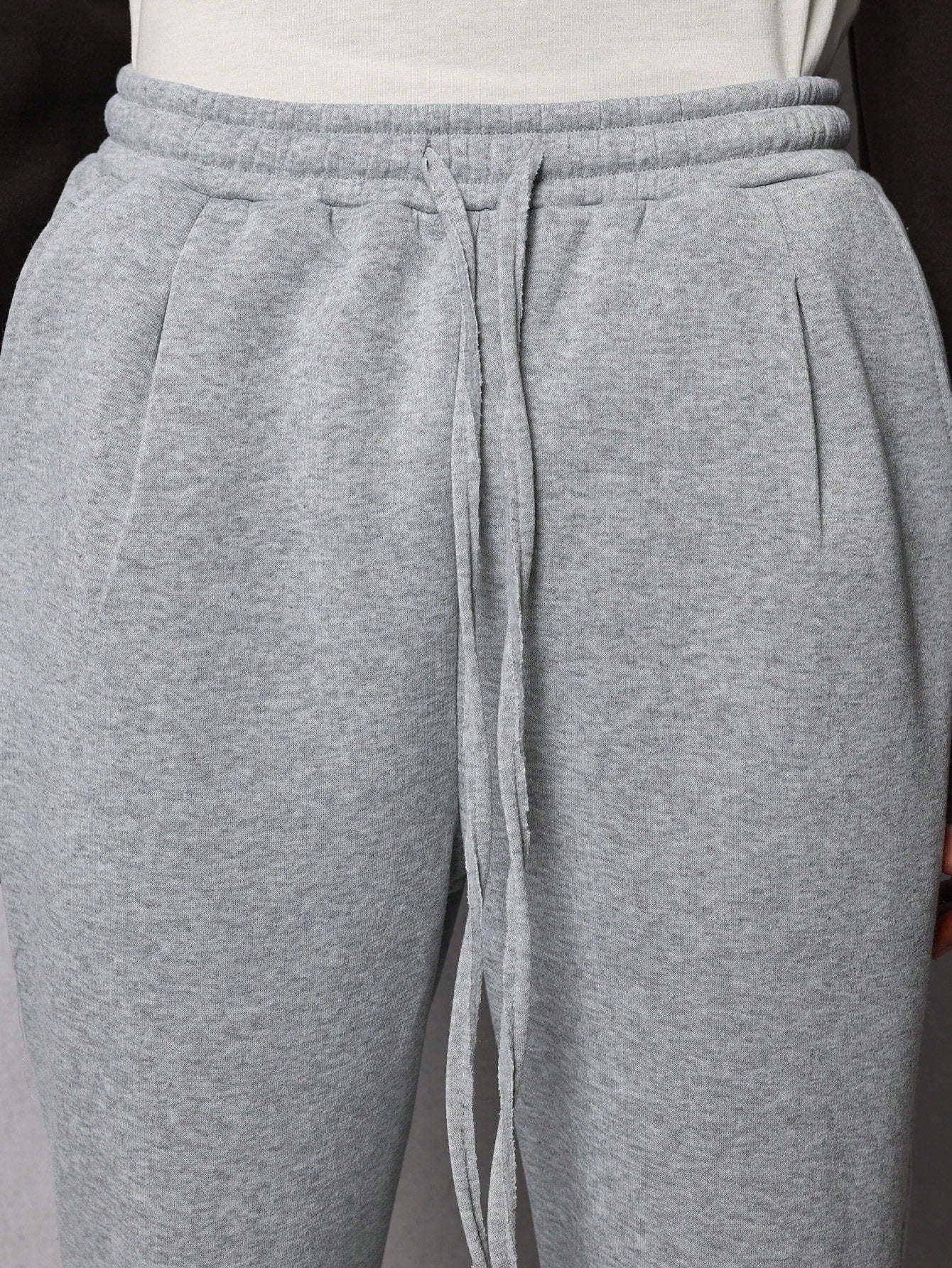 Flare Fit Sweatpants With Drawcords