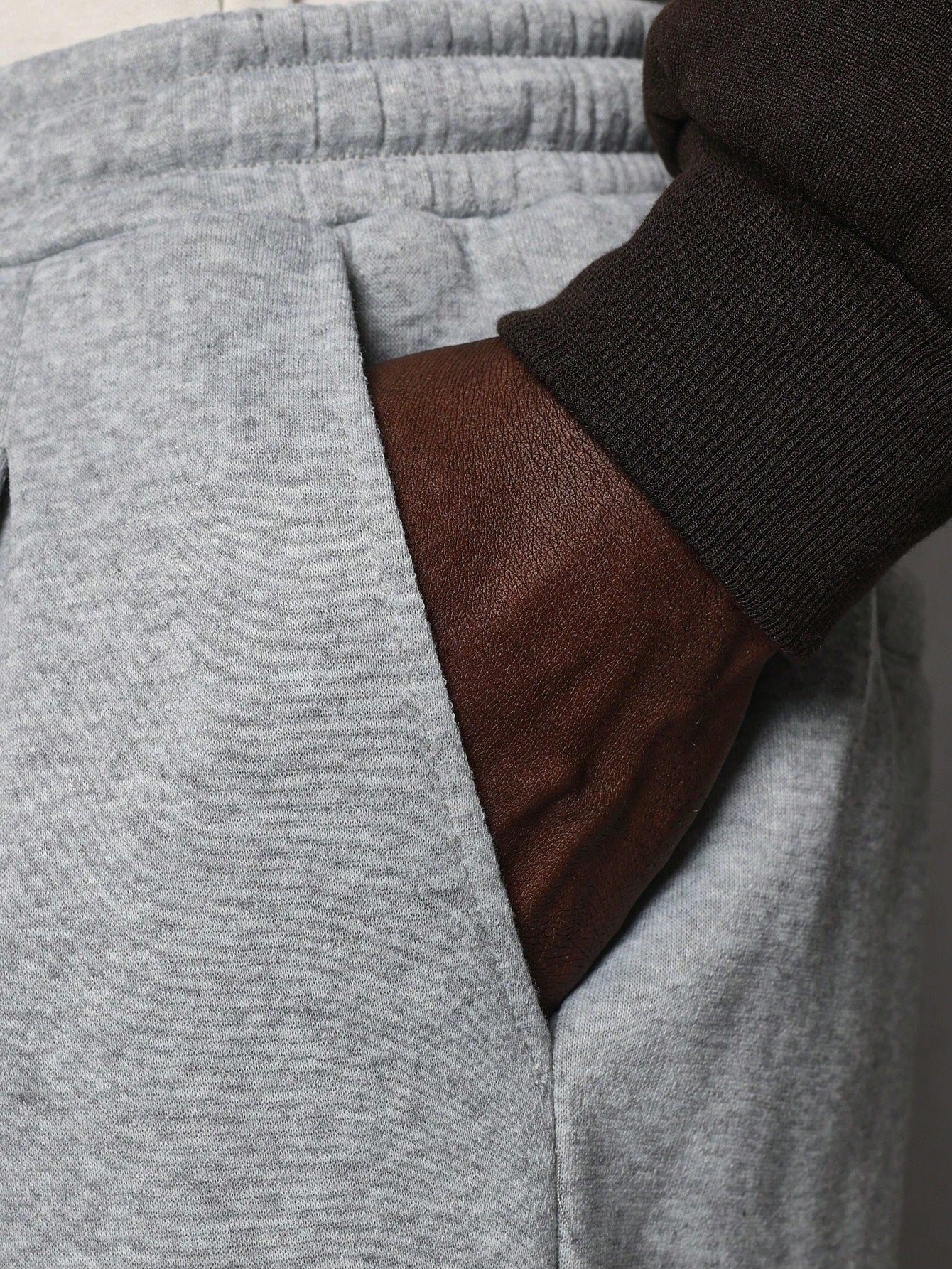 Flare Fit Sweatpants With Drawcords