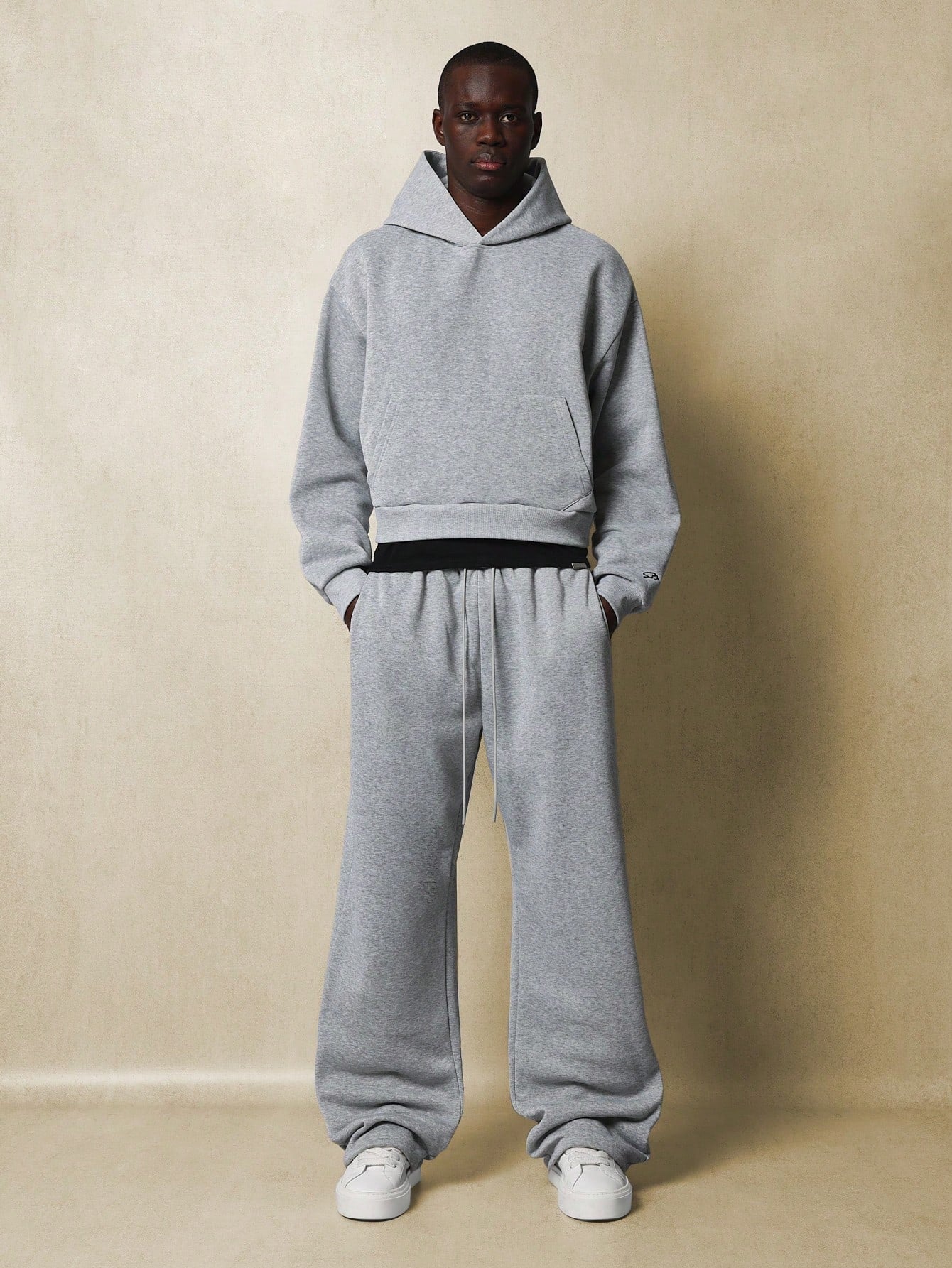 Baggy Fit Sweatpants With Drawcords