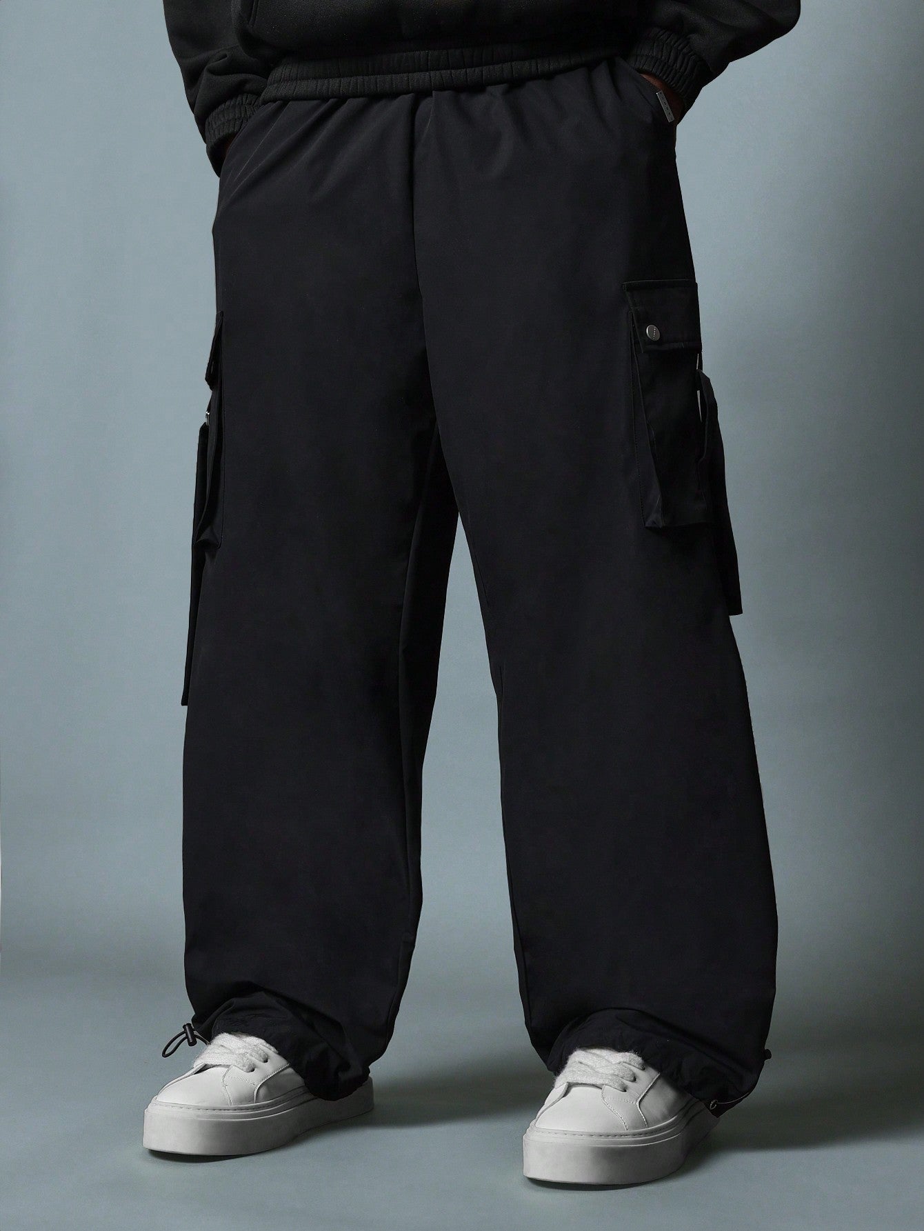 Loose Fit Baggy Nylon Parachute Cargo Pant