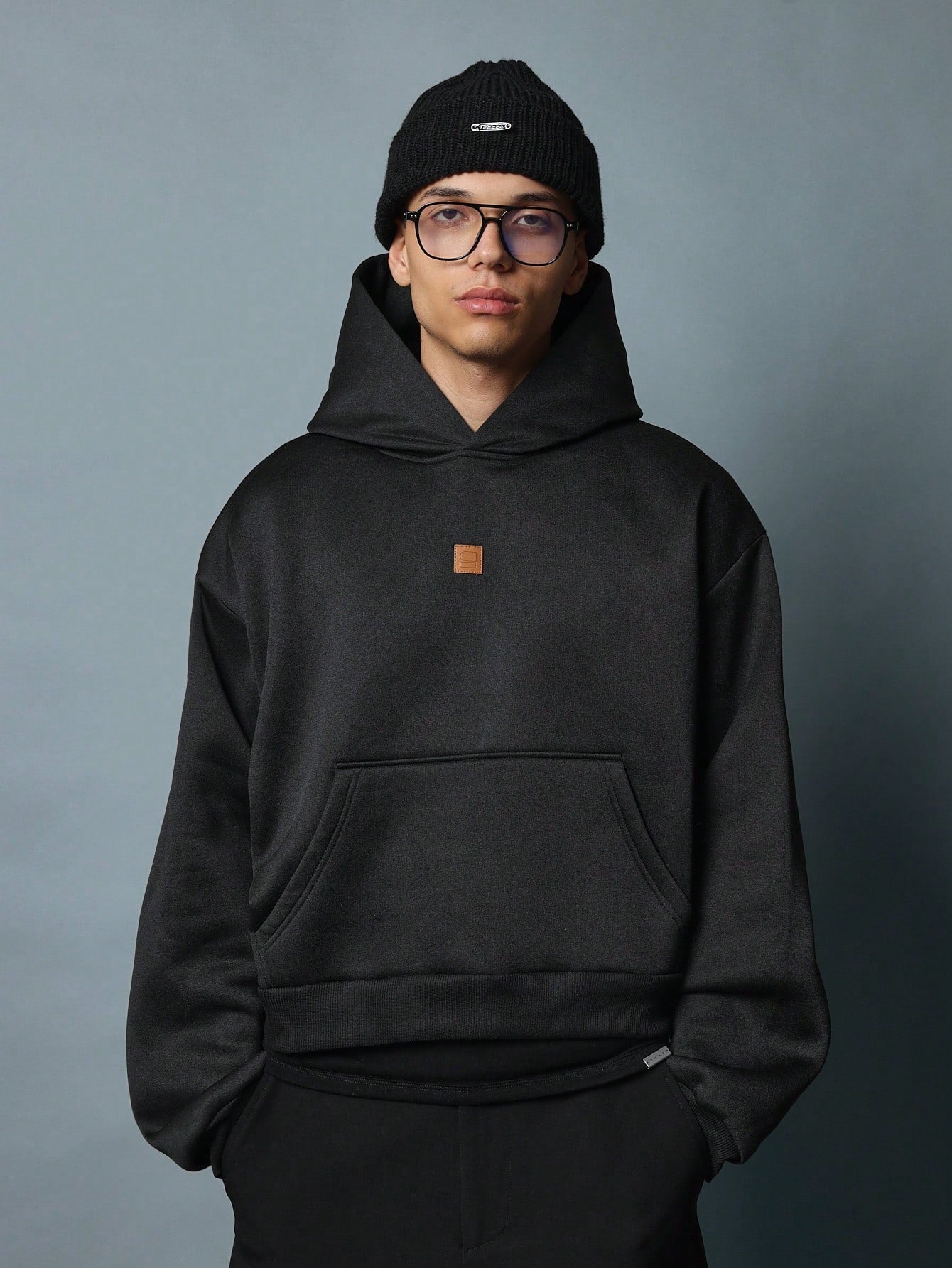 Crop Fit Overhead Hoodie