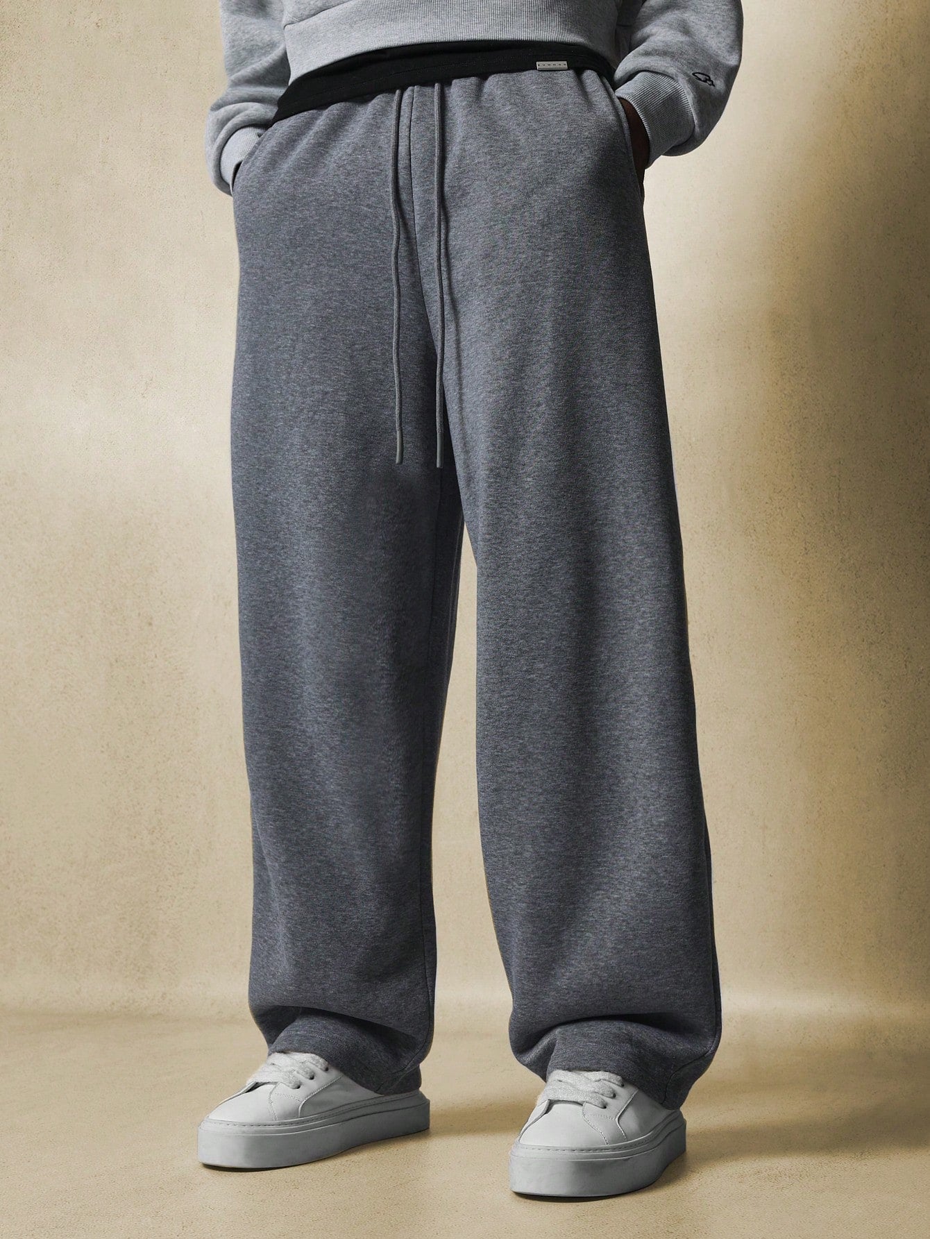 Skater Fit Sweatpants With Drawstrings