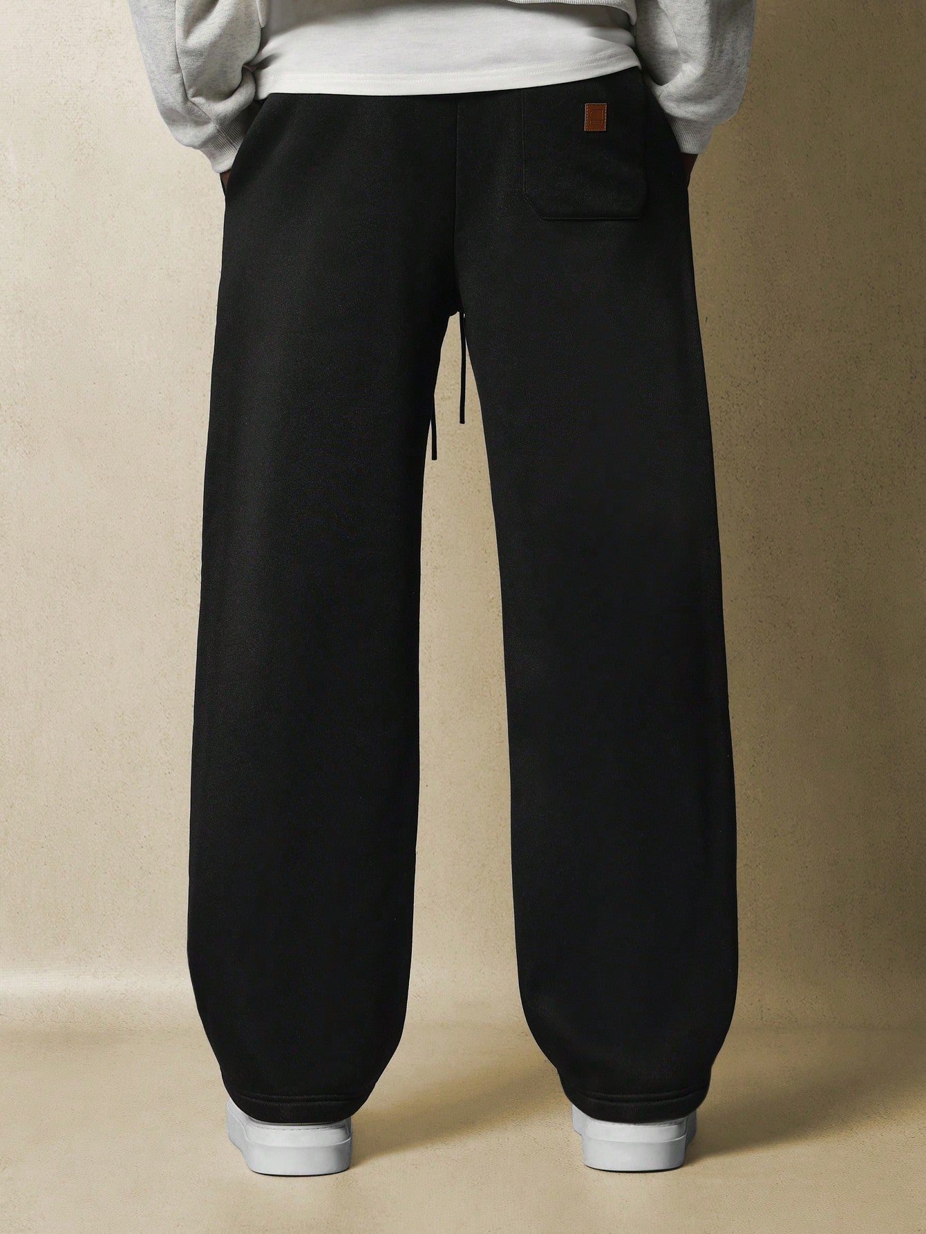 Skater Fit Sweatpants With Drawstrings