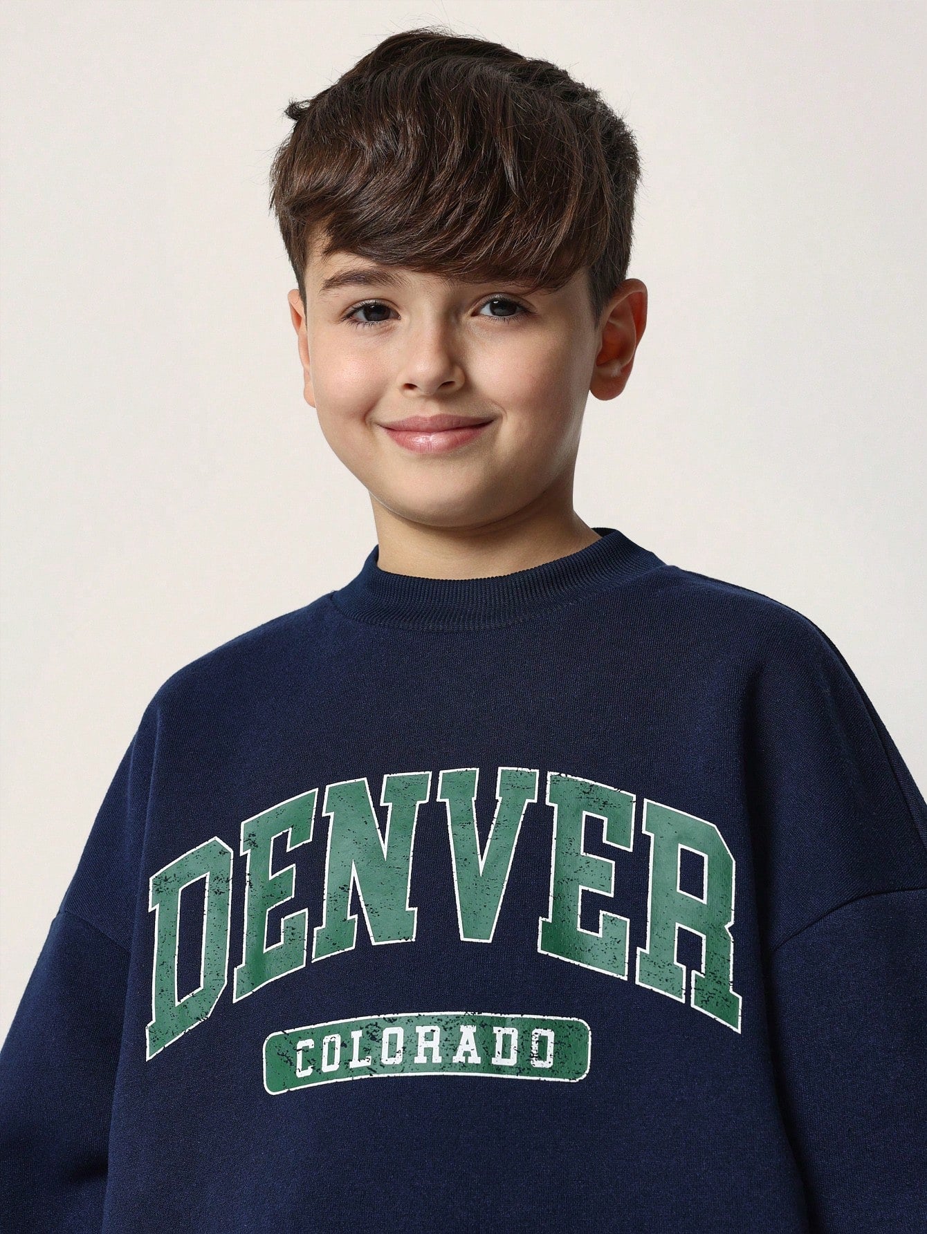 Tween Boys Comfy Regular Fit Denver Colorado Graphic Print Sweatshirts