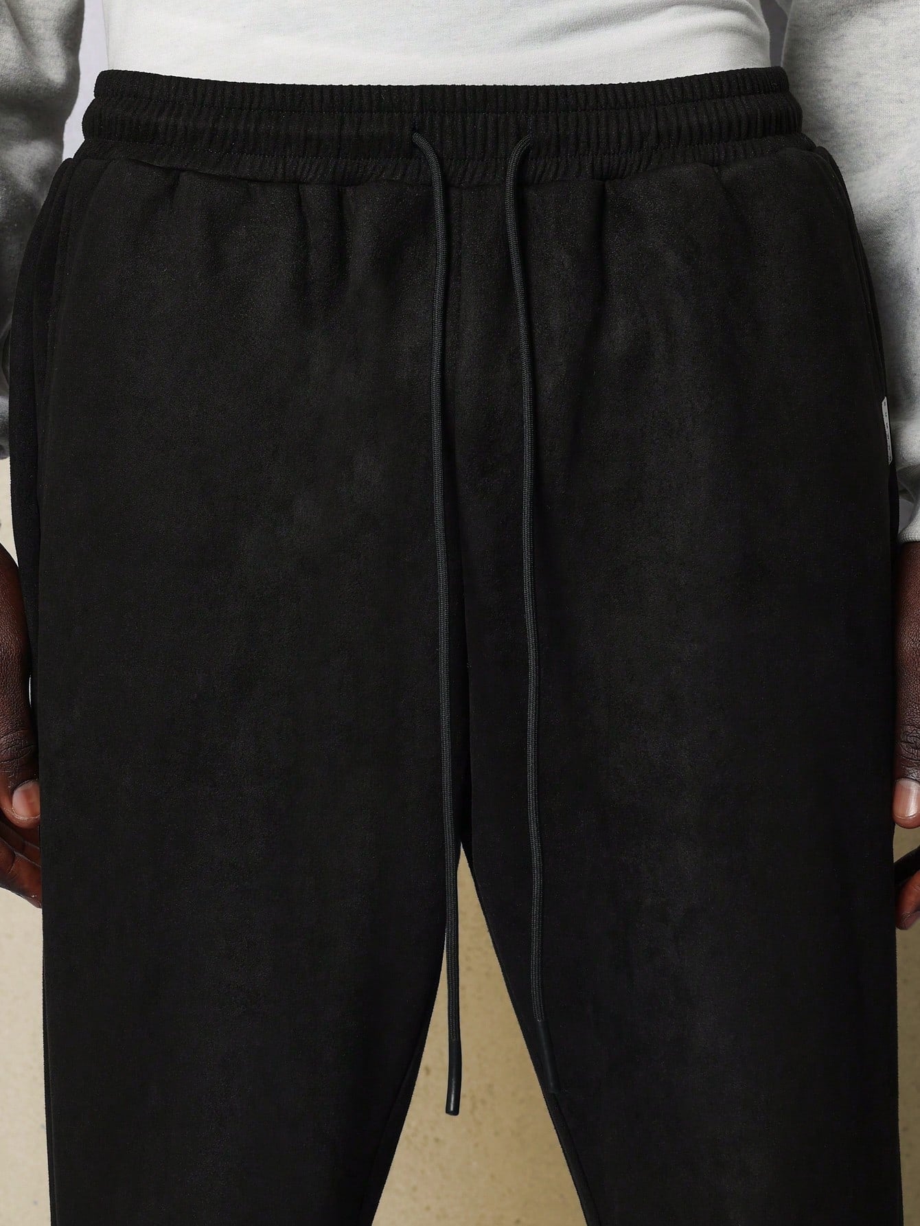 Flare Fit Suedette Essential Sweatpants