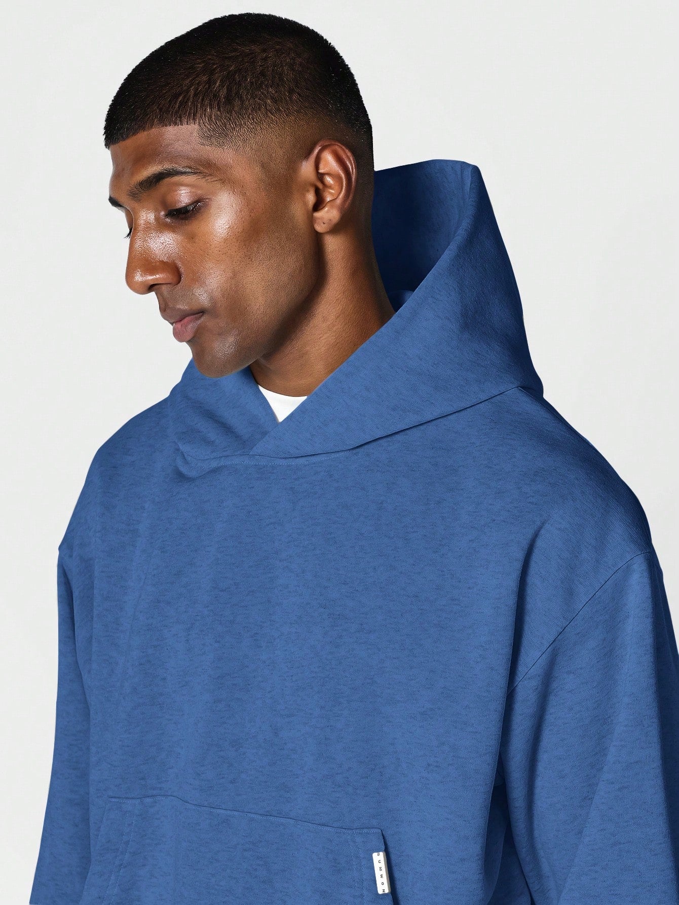 Crop Fit Overhead Essential Hoodie