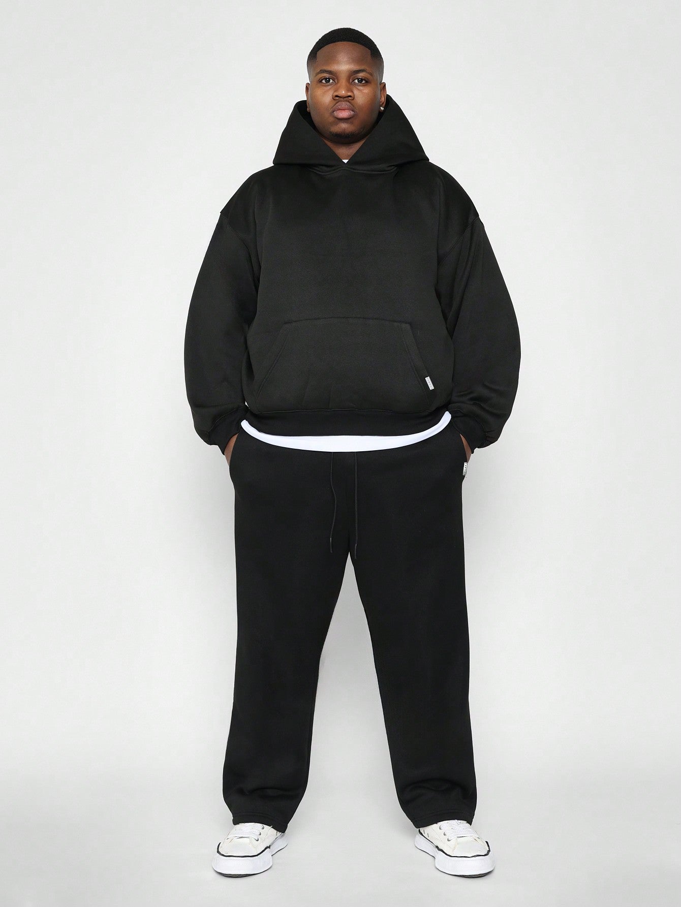 Plus Size Straight Fit Essential Jogger