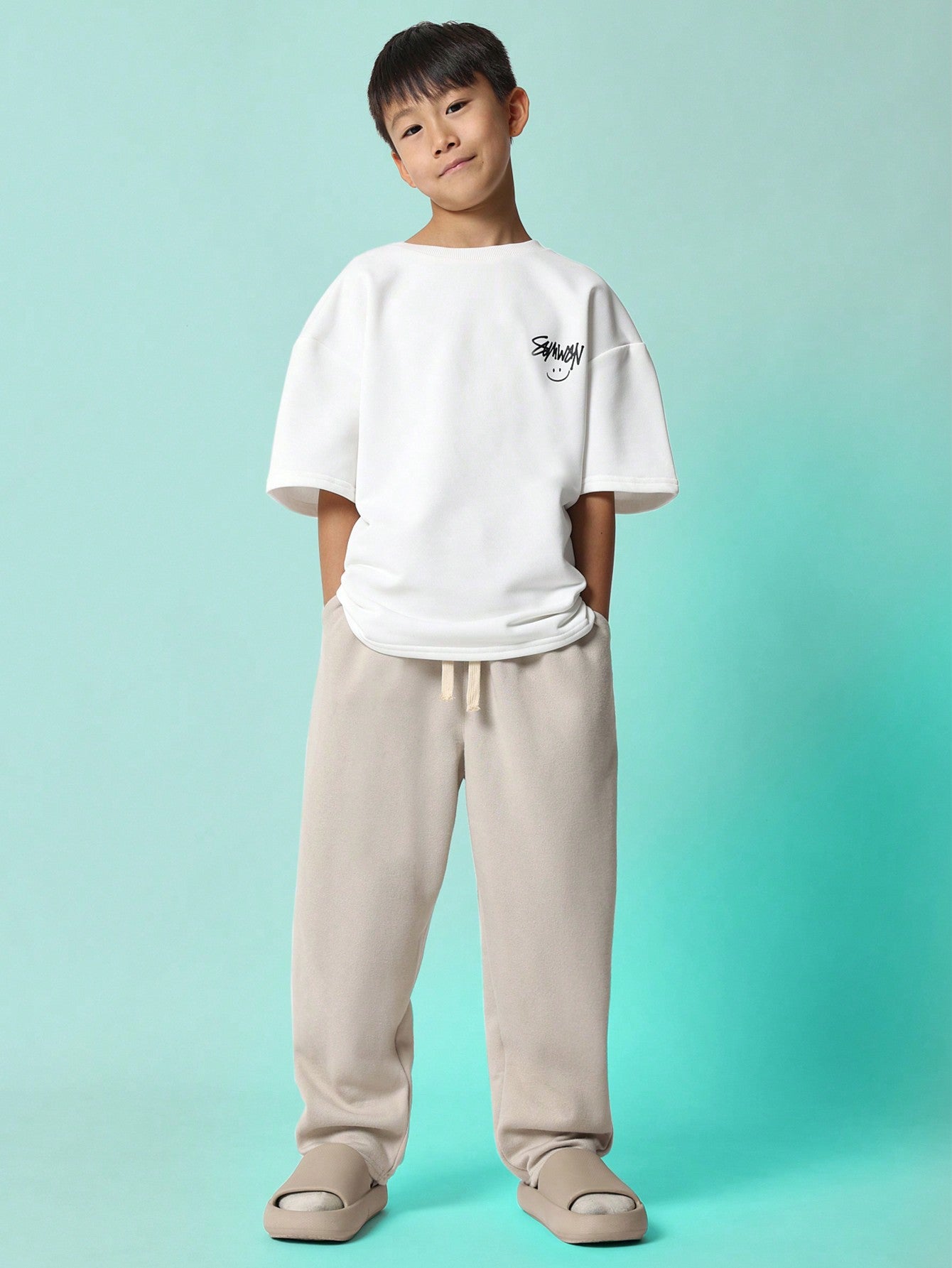 Tween Boys Comfy Barrel Fit Sweatpants