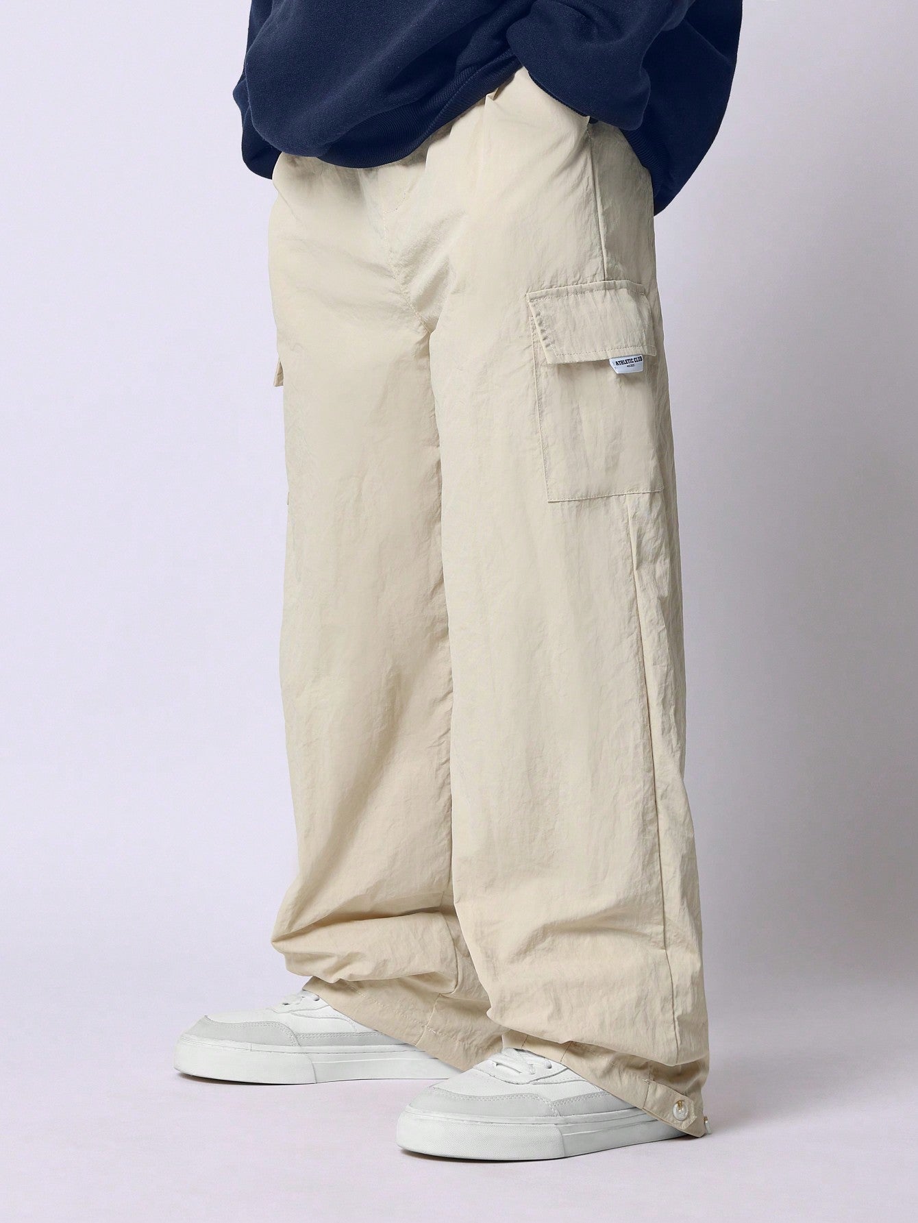 Tween Boys Relaxed Woven Cargo Pant