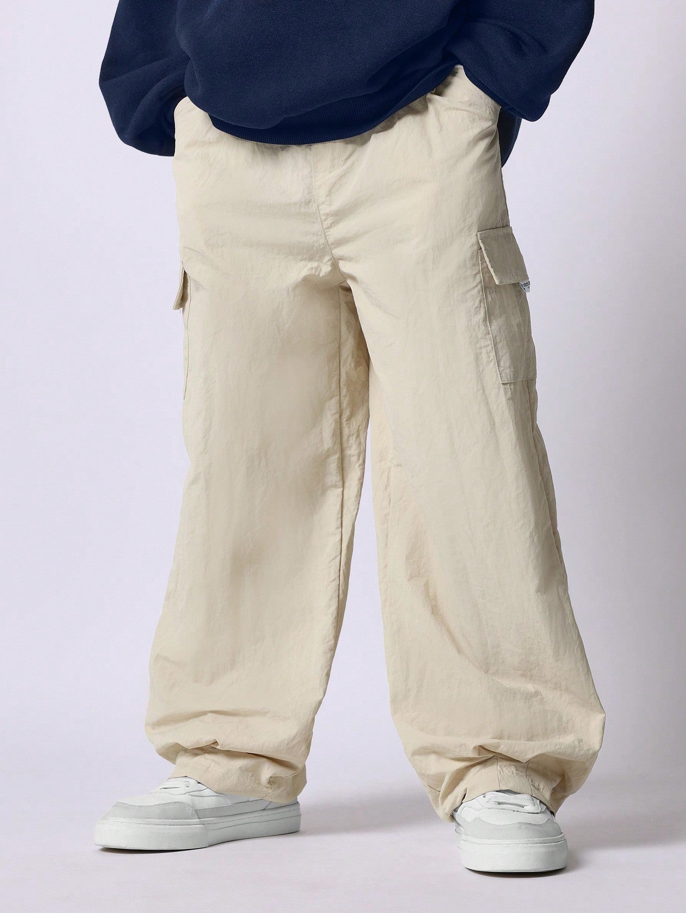 Tween Boys Relaxed Woven Cargo Pant