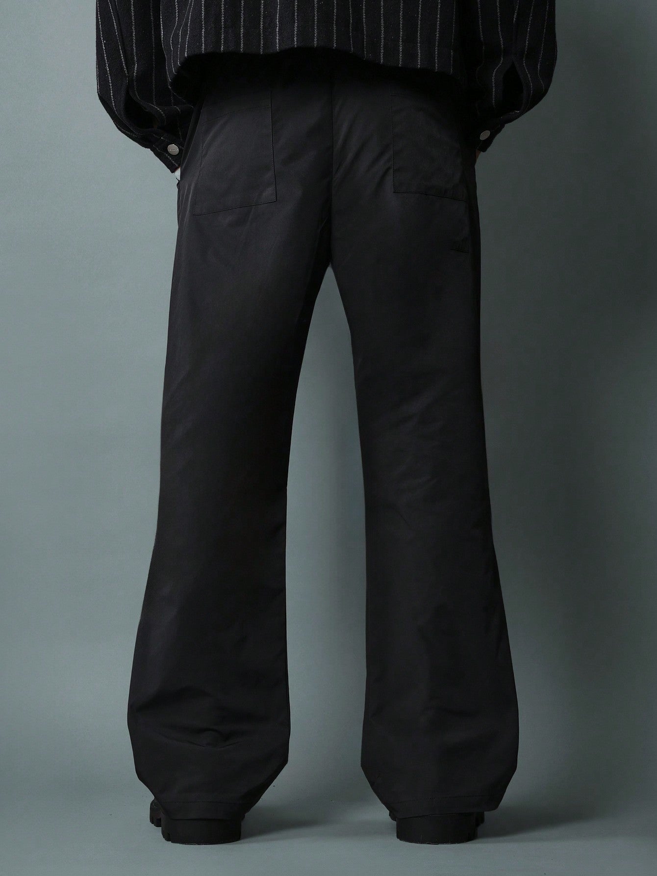 Flare Fit Pull On Nylon Pant