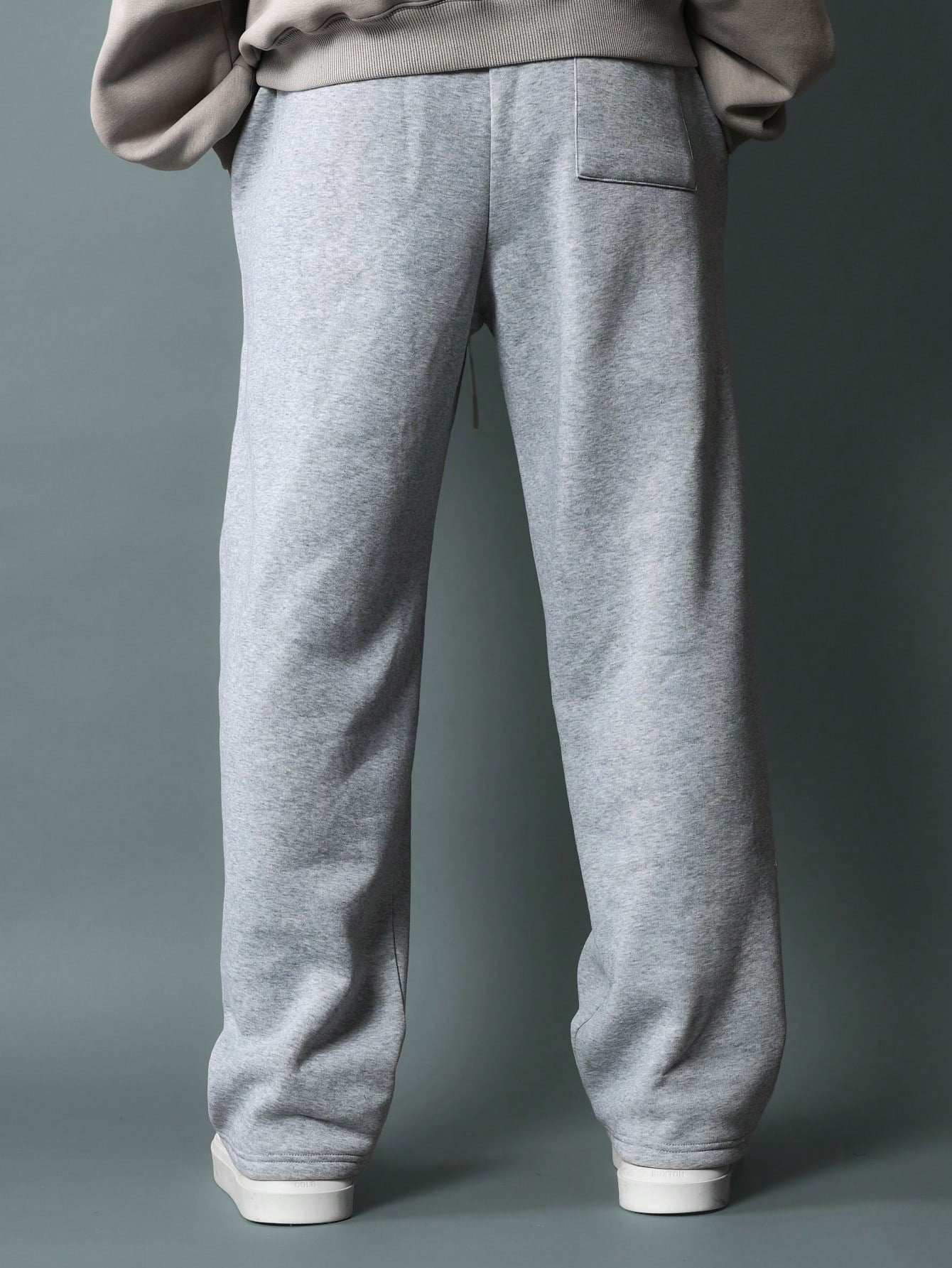 Skater Fit Sweatpants With Pintuck