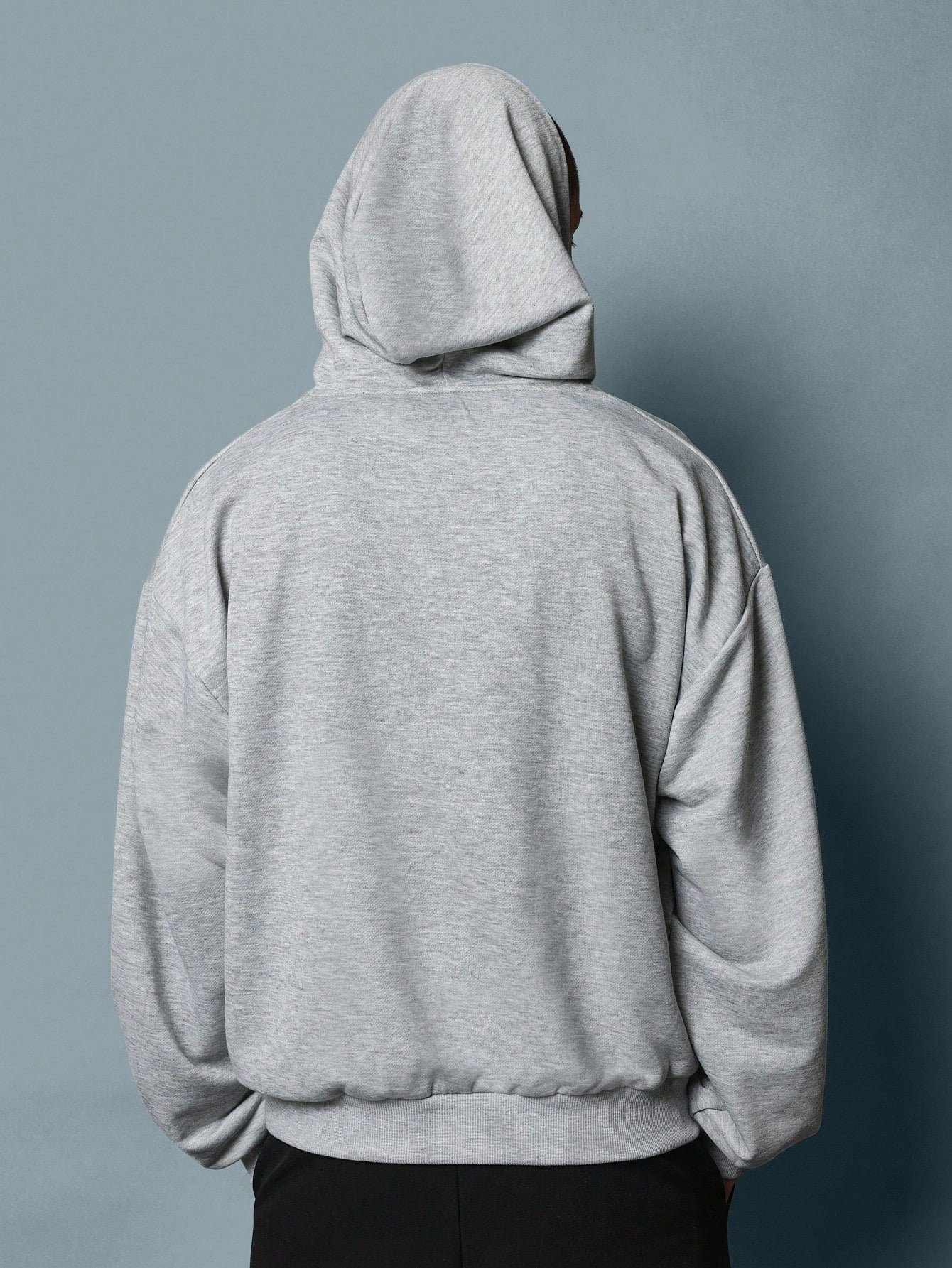 Oversized Fit Overhead Hoodie With New York Graphic Print