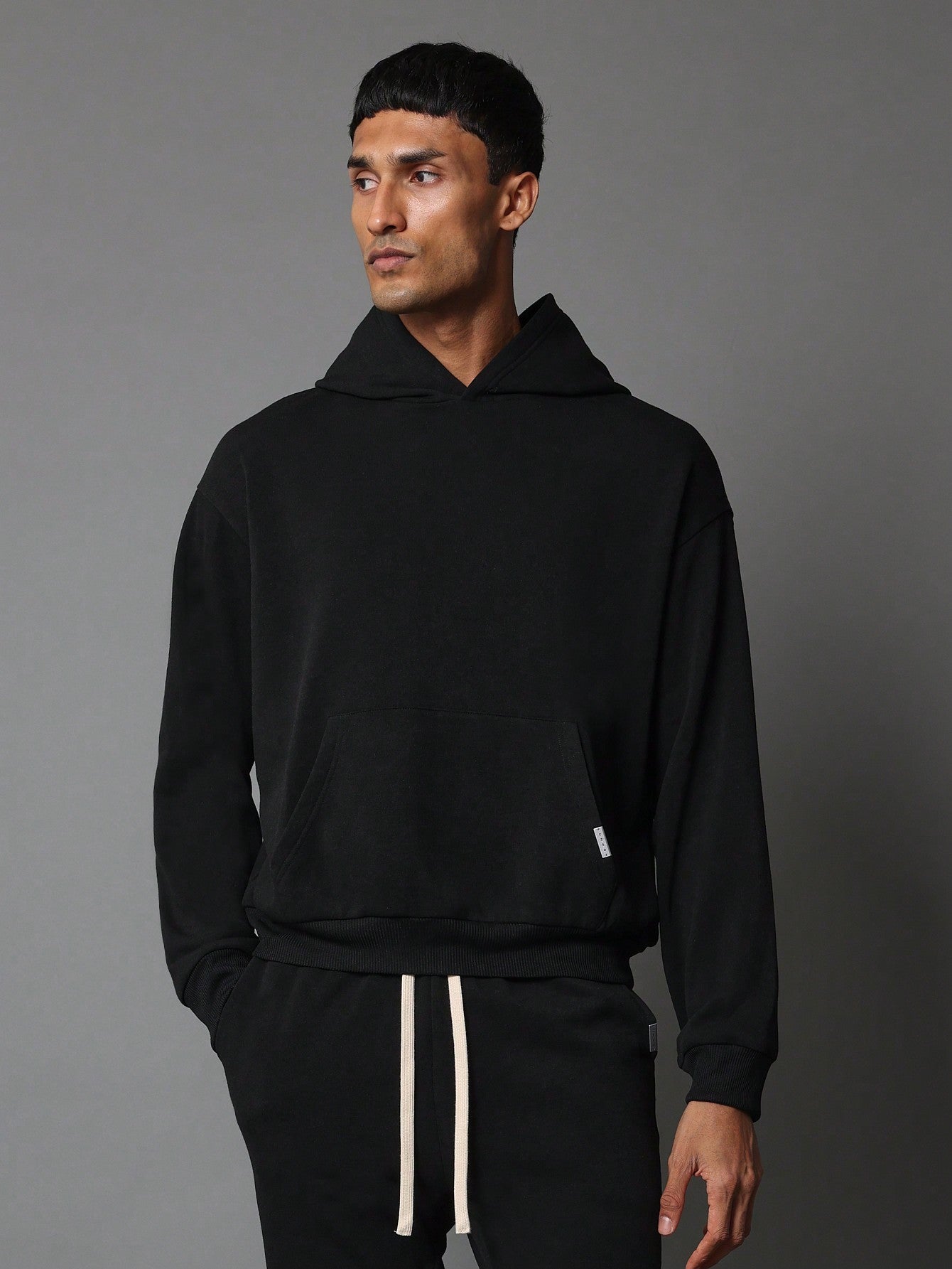 Overhead Regular Fit Essential Hoodie And Flare Fit Sweatpants 2 Piece Set