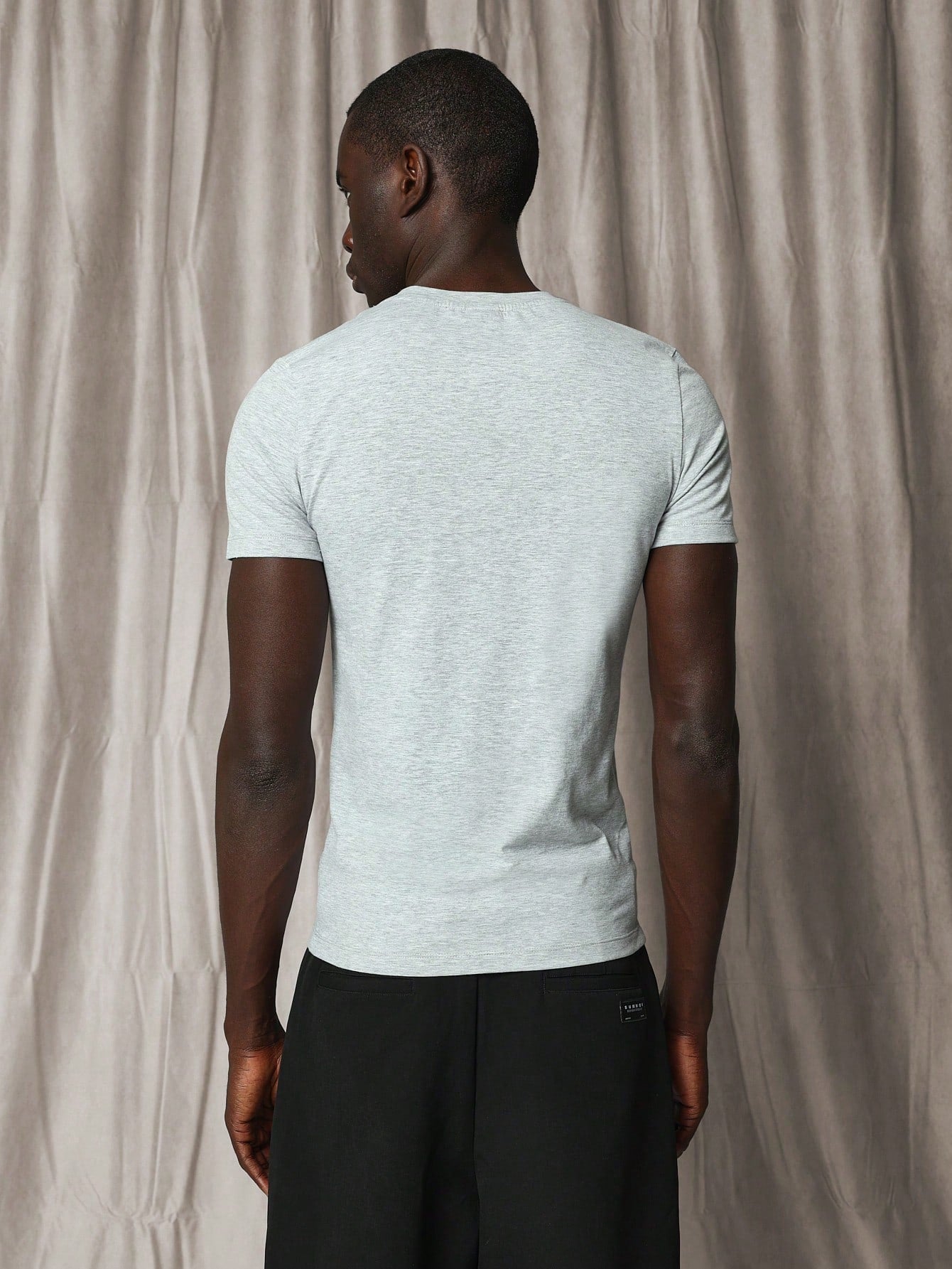 Muscle Fit Short Sleeve Jersey Tee