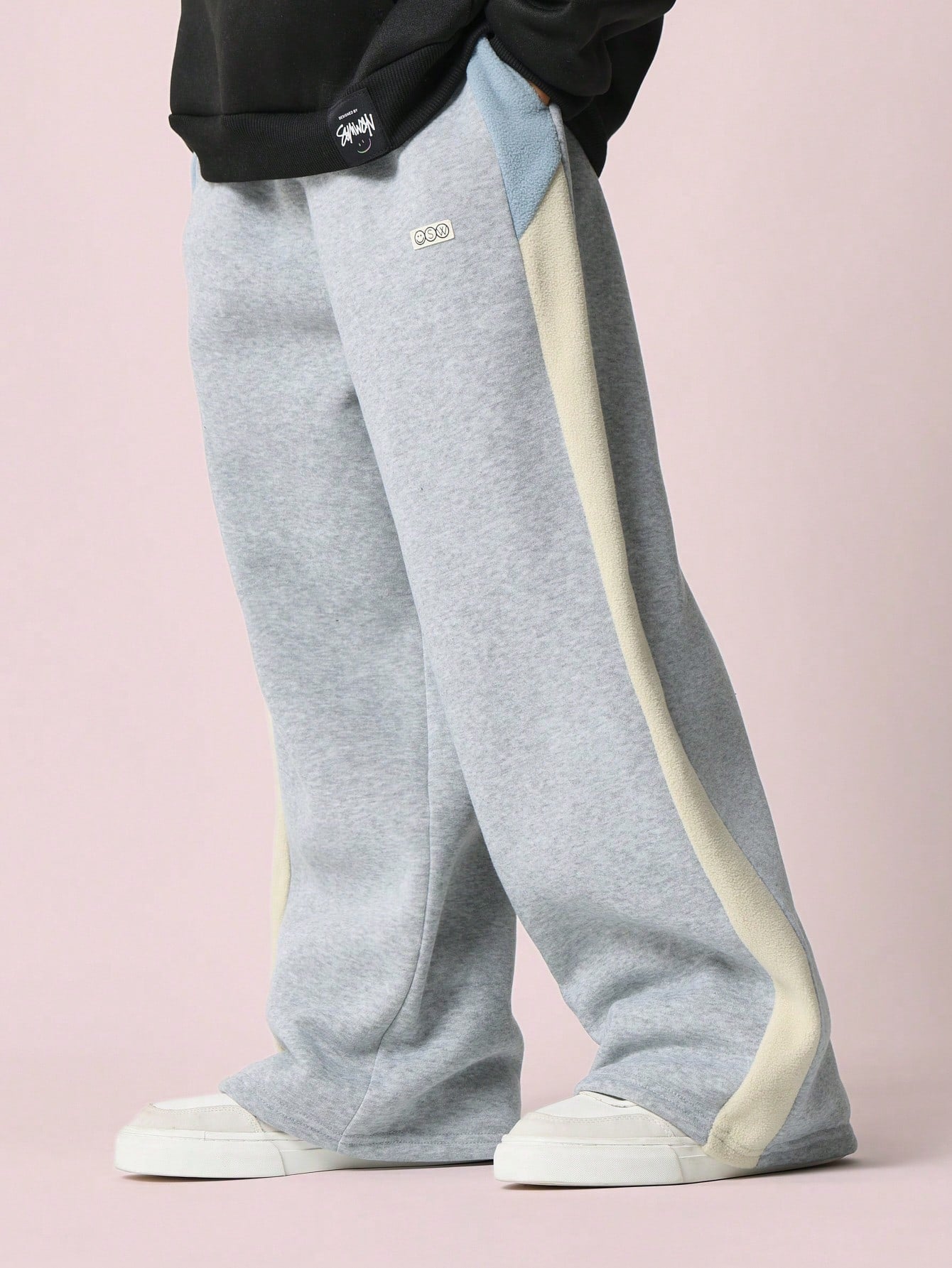 Tween Boys Everyday Play Borg Colour Blocked Trackpants