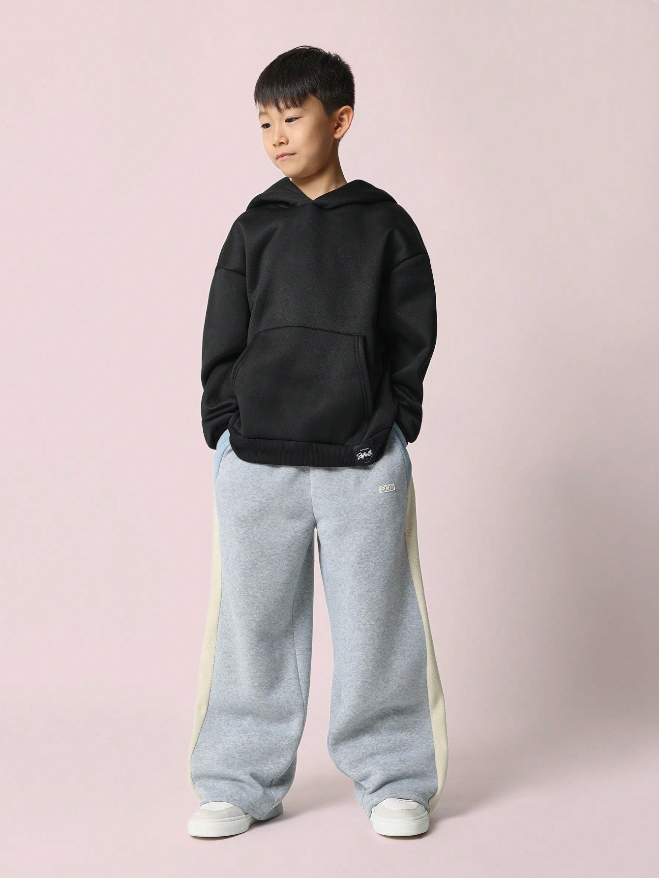 Tween Boys Everyday Play Borg Colour Blocked Trackpants