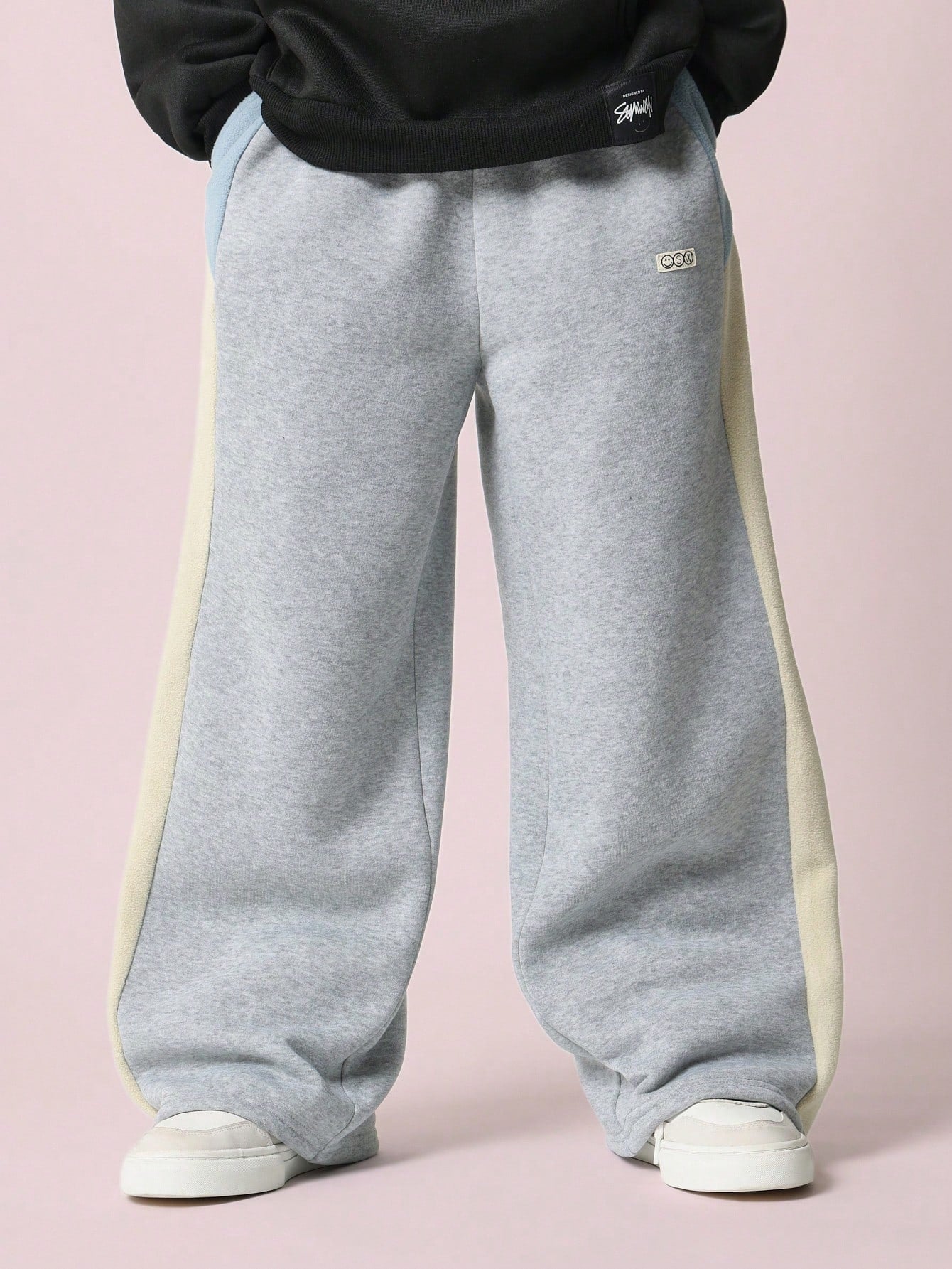 Tween Boys Everyday Play Borg Colour Blocked Trackpants